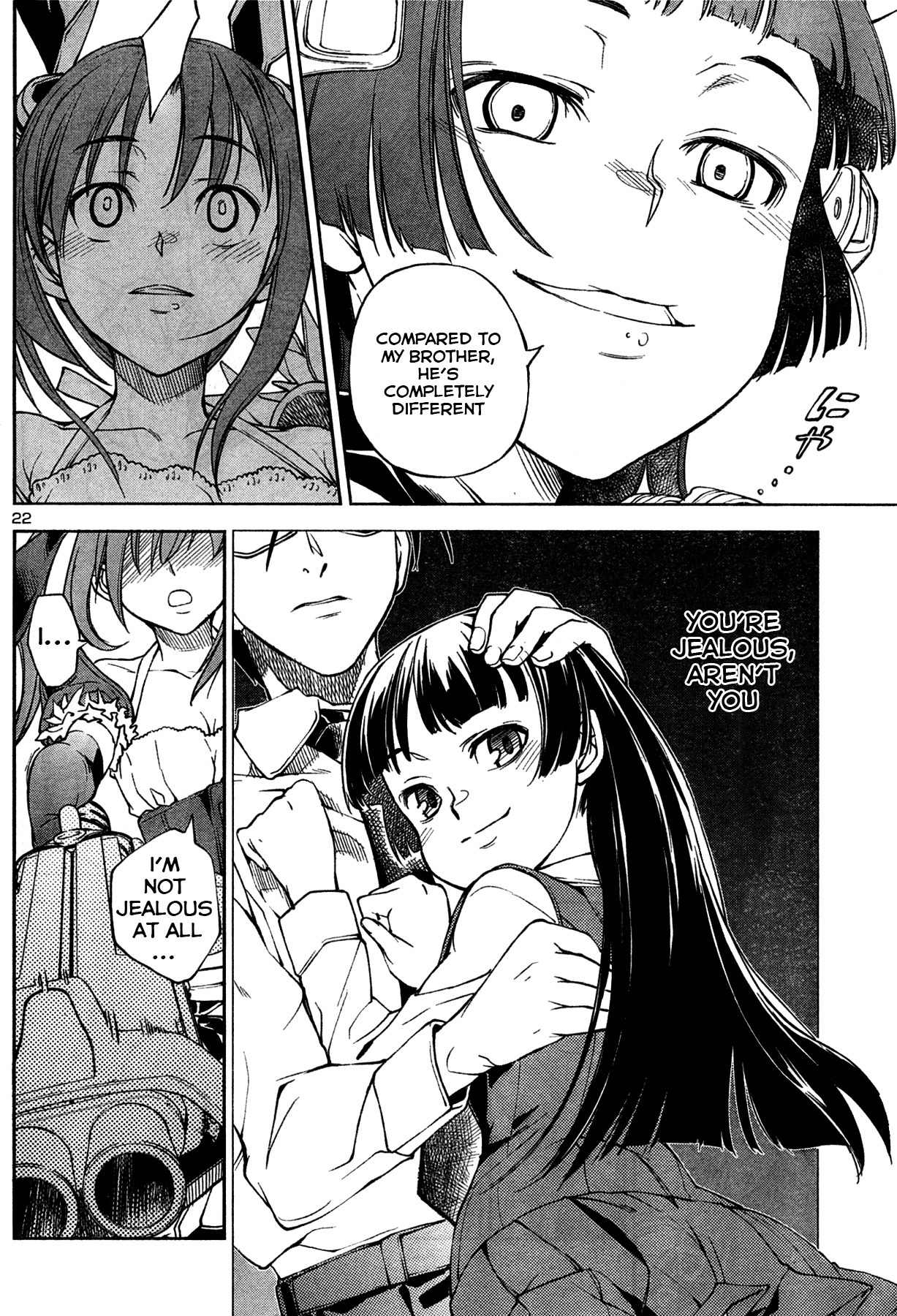 Naisho no Otome Revolver Chapter 3 page 22 - Chapter 3: Little Sister Showdown