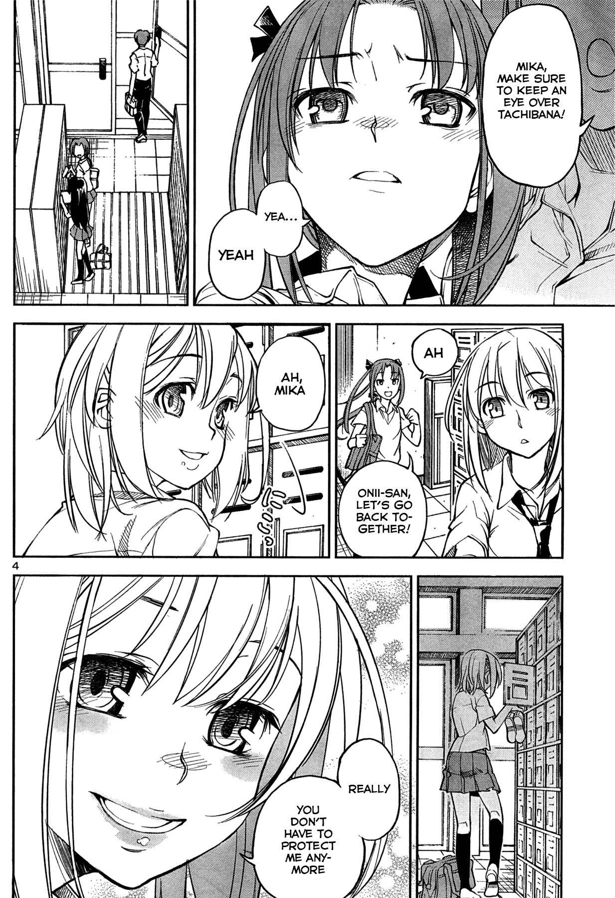 Naisho no Otome Revolver Chapter 3 page 4 - Chapter 3: Little Sister Showdown
