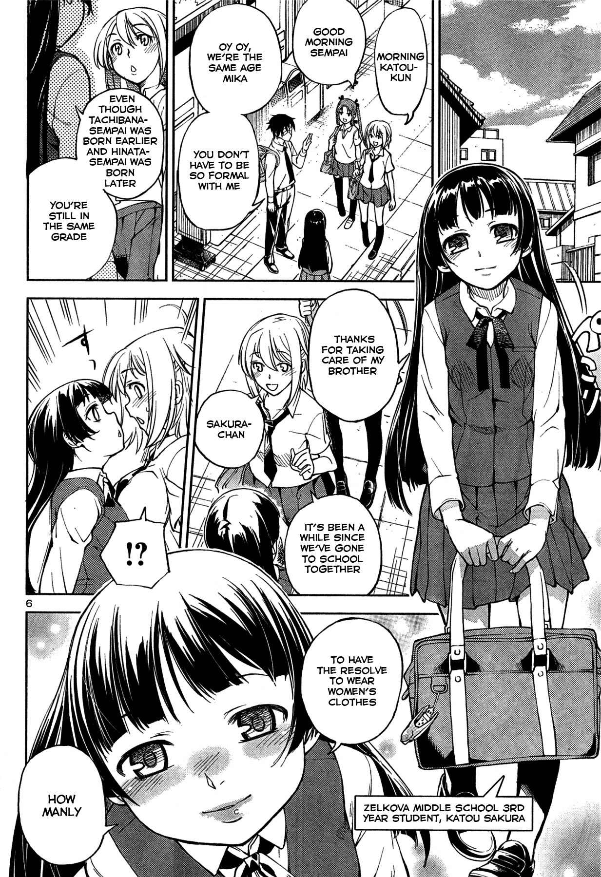 Naisho no Otome Revolver Chapter 3 page 6 - Chapter 3: Little Sister Showdown