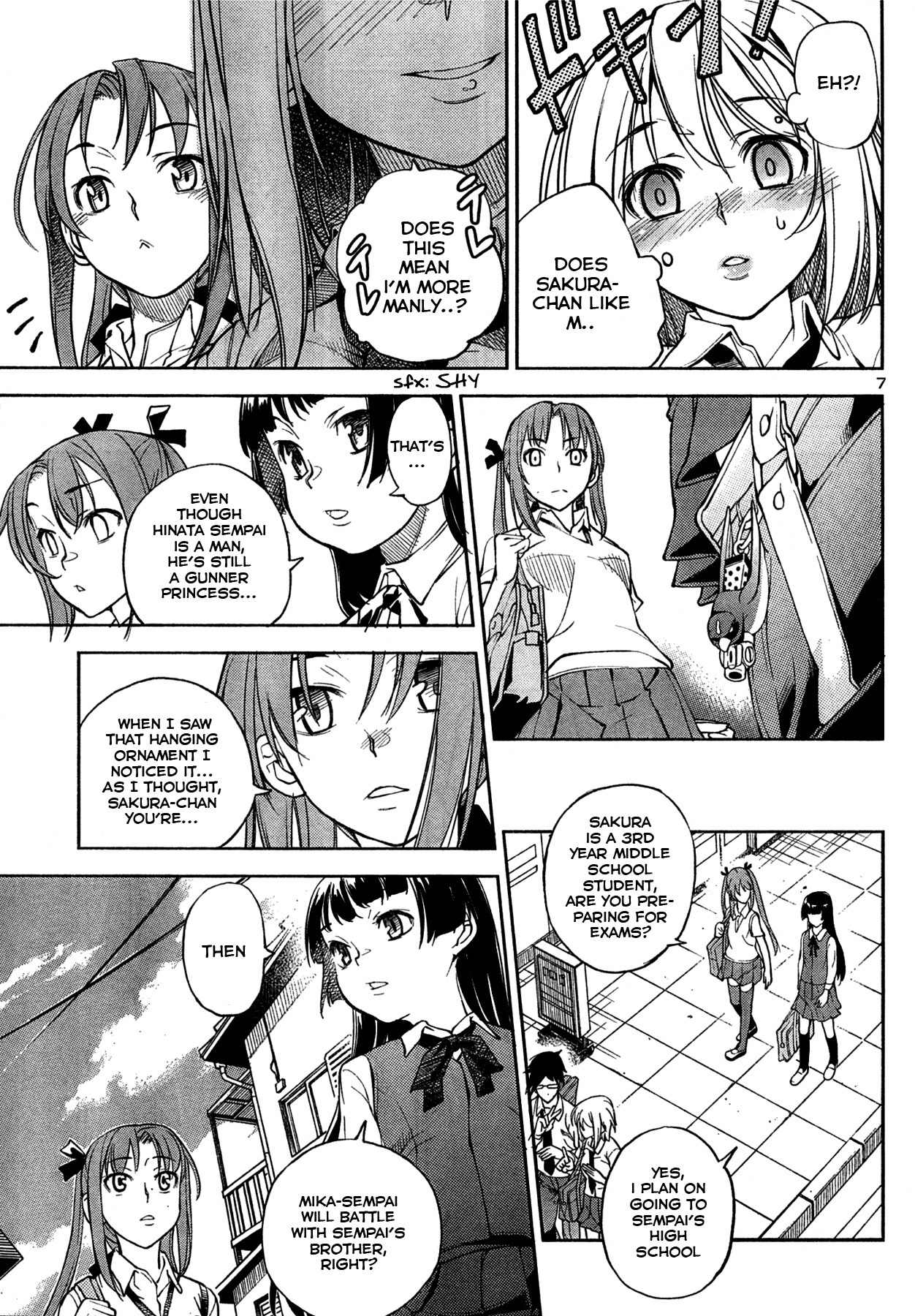 Naisho no Otome Revolver Chapter 3 page 7 - Chapter 3: Little Sister Showdown