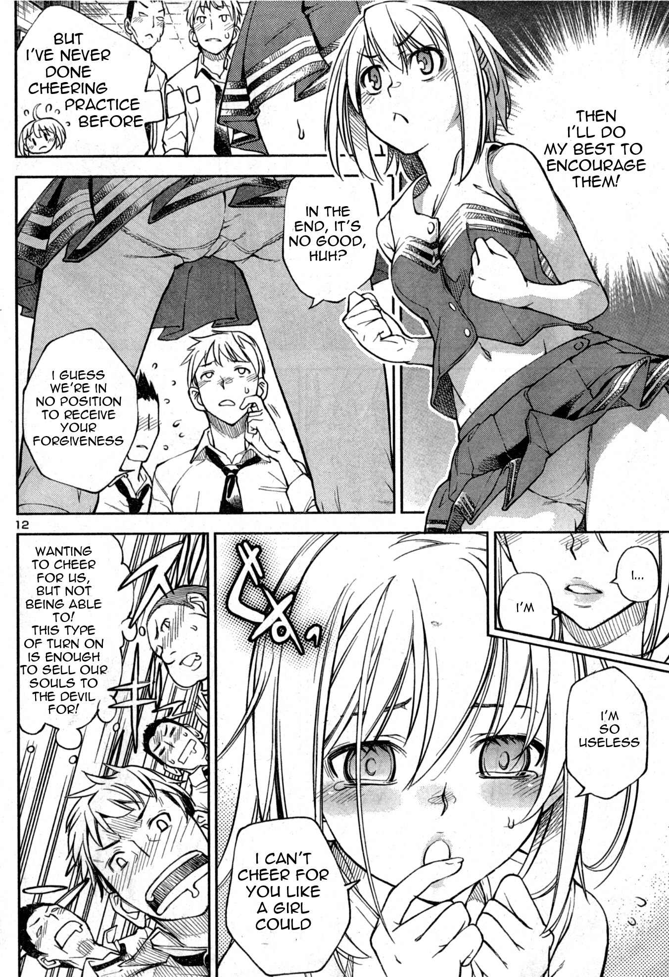 Naisho no Otome Revolver Chapter 4 page 12 - Chapter 4: Drums, Me, and the Roof