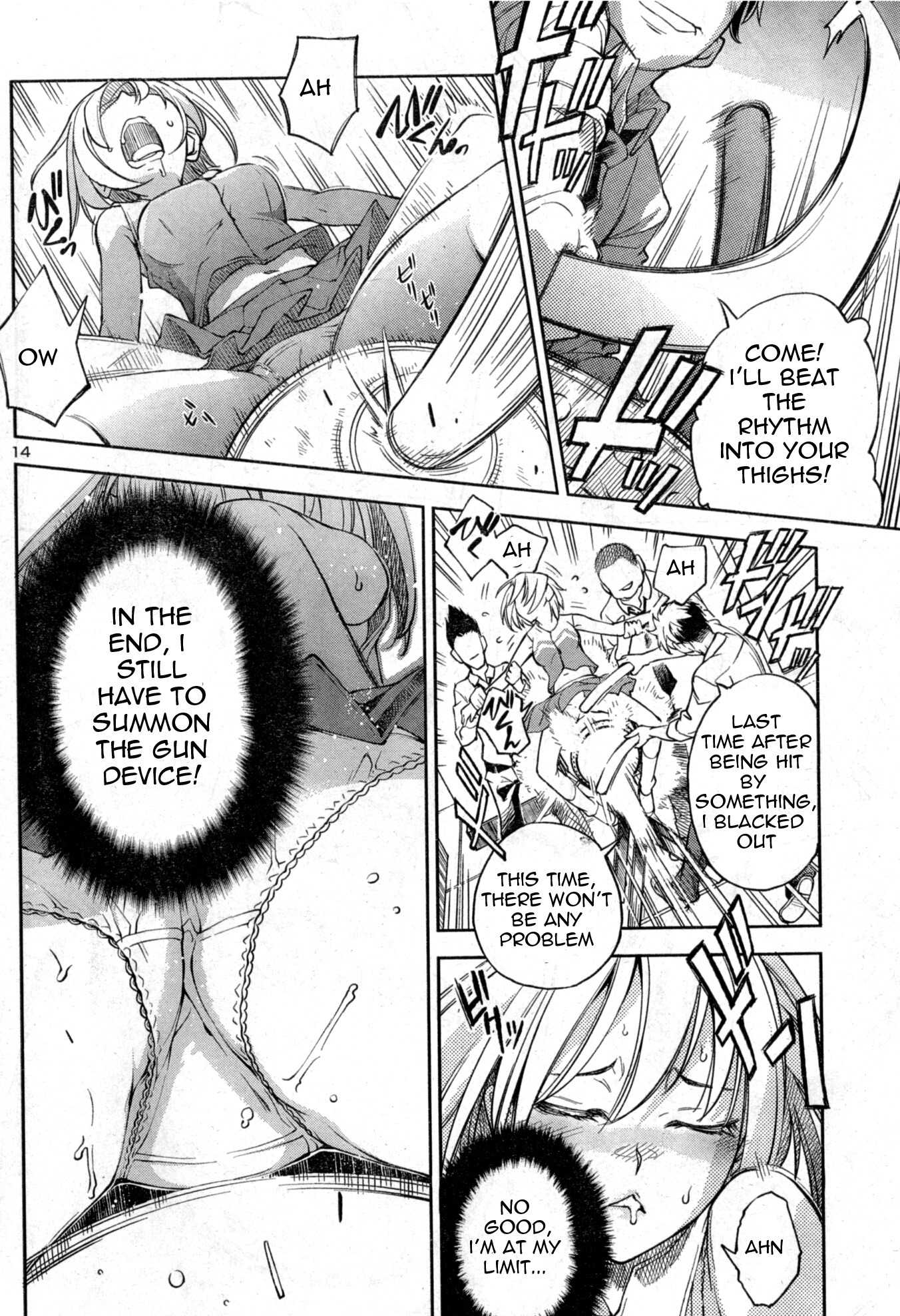 Naisho no Otome Revolver Chapter 4 page 14 - Chapter 4: Drums, Me, and the Roof