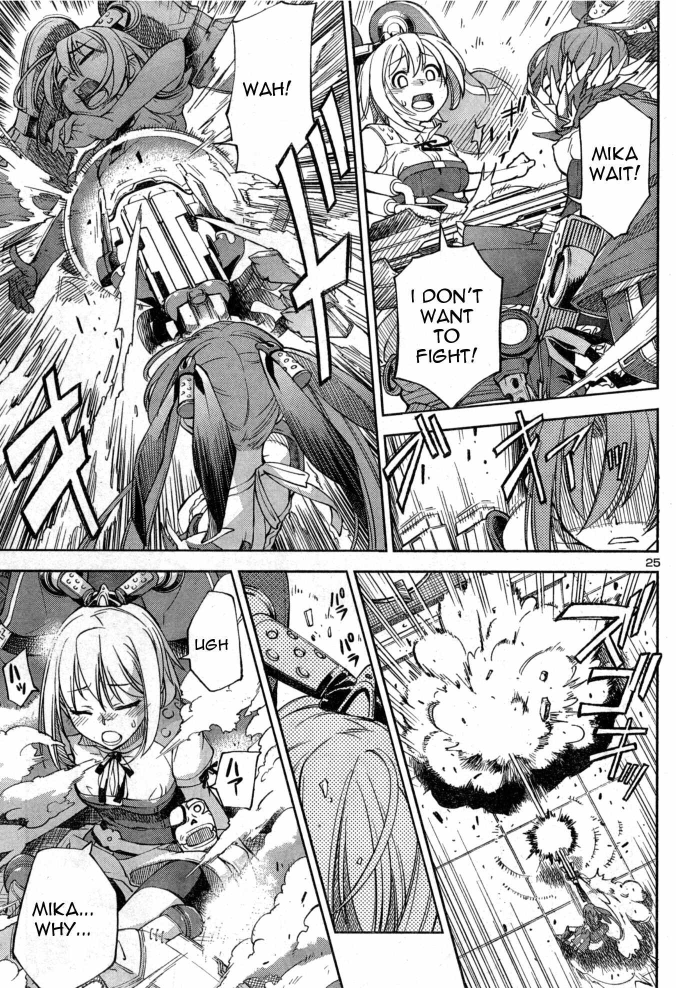 Naisho no Otome Revolver Chapter 4 page 25 - Chapter 4: Drums, Me, and the Roof