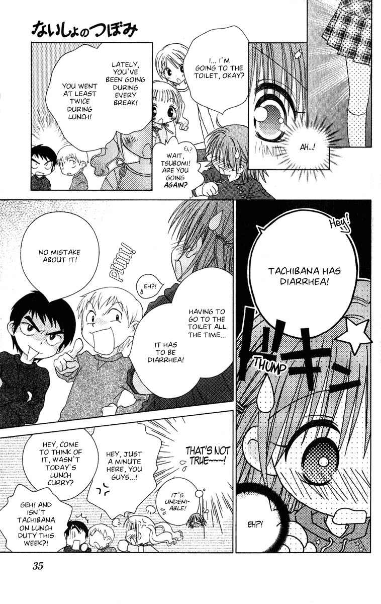 Naisho no Tsubomi Chapter 1.3 page 8 - Vol.1 Chapter 3: Saya's Circumstances