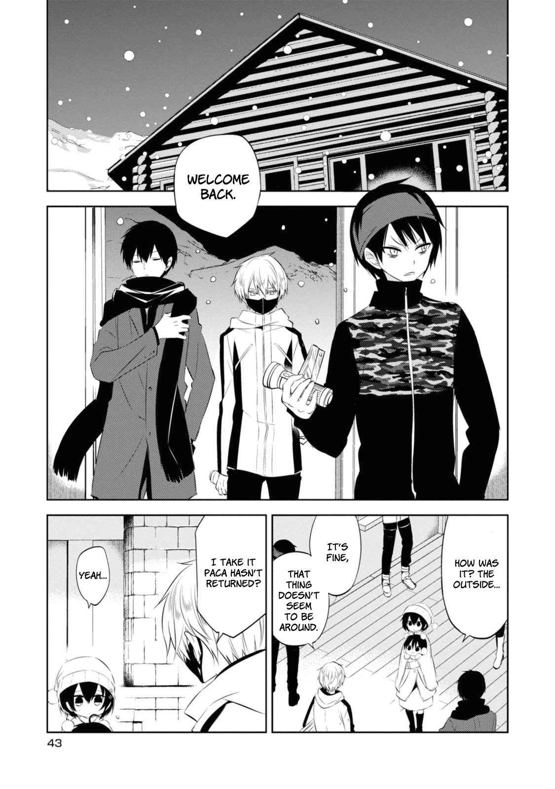 Naka no Hito Genome [Jikkyouchuu] Chapter 30 page 4 - Chapter 30: Dream of Hostage