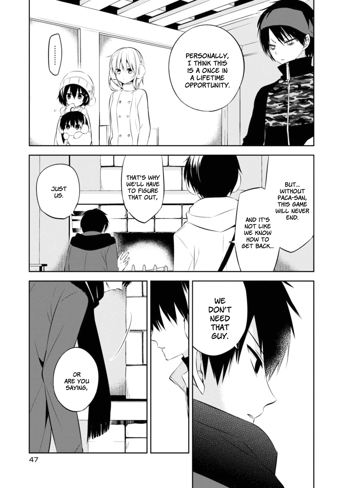 Naka no Hito Genome [Jikkyouchuu] Chapter 30 page 8 - Chapter 30: Dream of Hostage