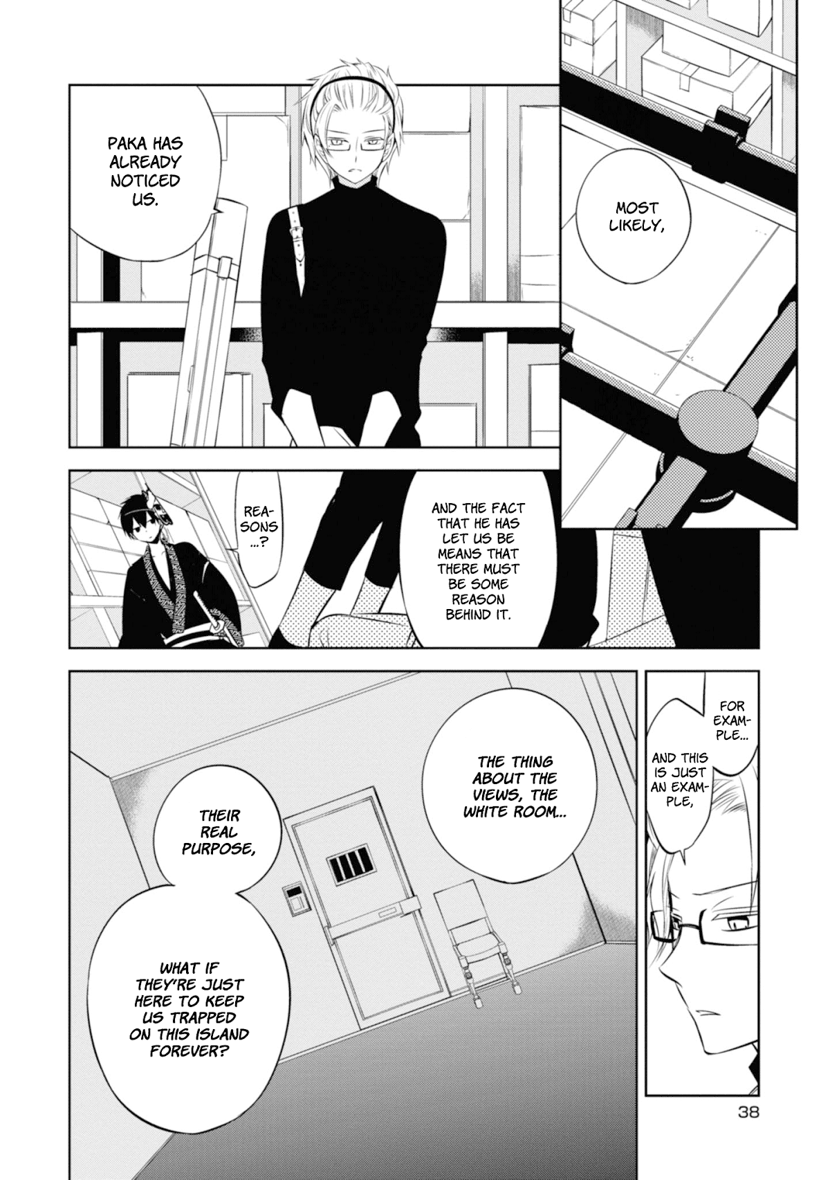 Naka no Hito Genome [Jikkyouchuu] Chapter 34 page 38 - Chapter 34: Attracted Feeling