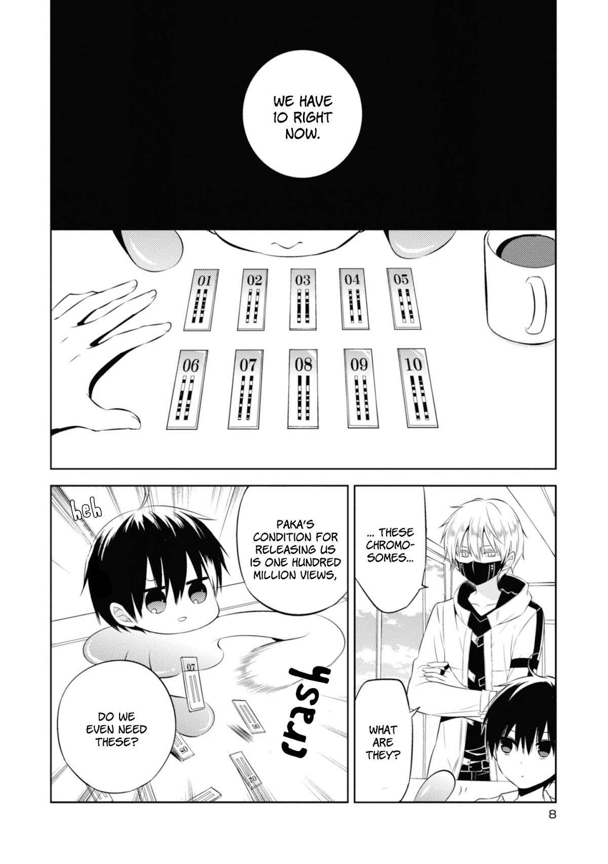Naka no Hito Genome [Jikkyouchuu] Chapter 34 page 8 - Chapter 34: Attracted Feeling