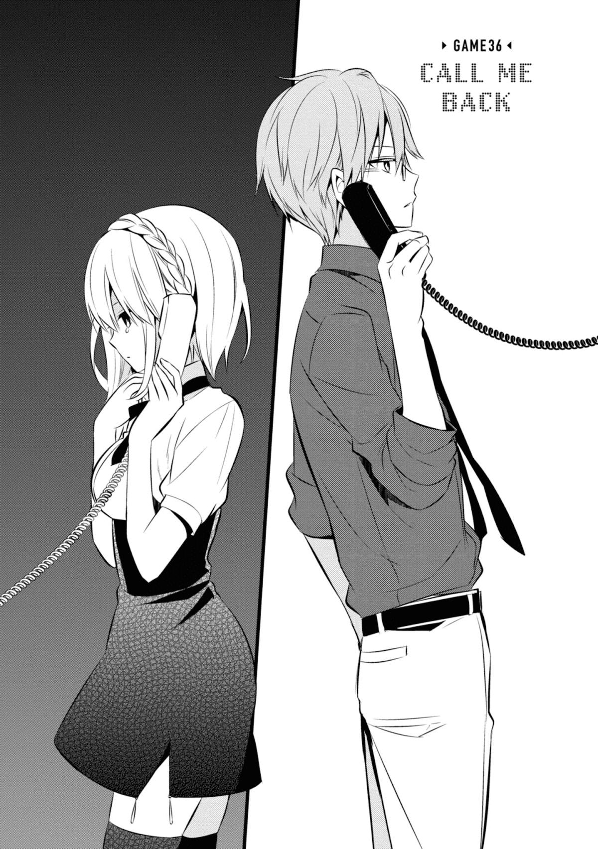 Naka no Hito Genome [Jikkyouchuu] Chapter 36 page 3 - Chapter 36: Call Me Back