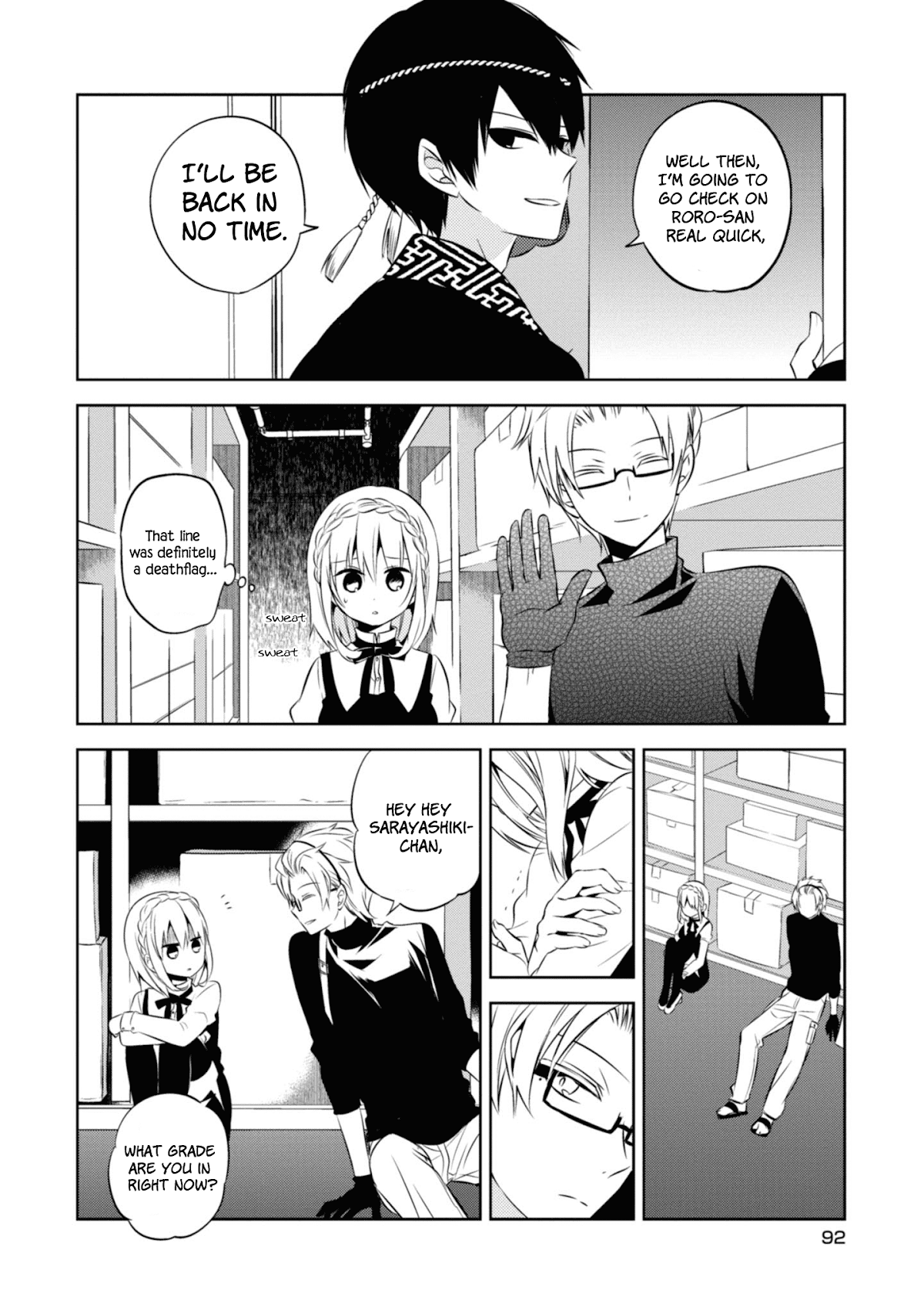 Naka no Hito Genome [Jikkyouchuu] Chapter 36 page 4 - Chapter 36: Call Me Back