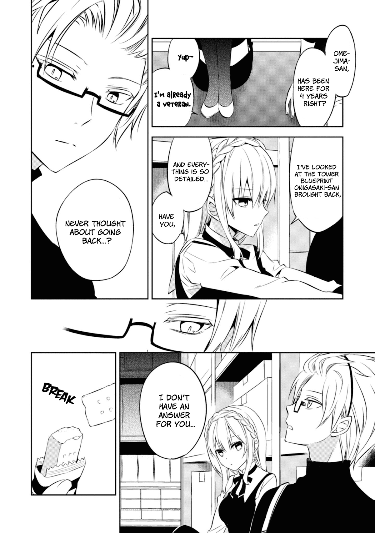 Naka no Hito Genome [Jikkyouchuu] Chapter 36 page 6 - Chapter 36: Call Me Back