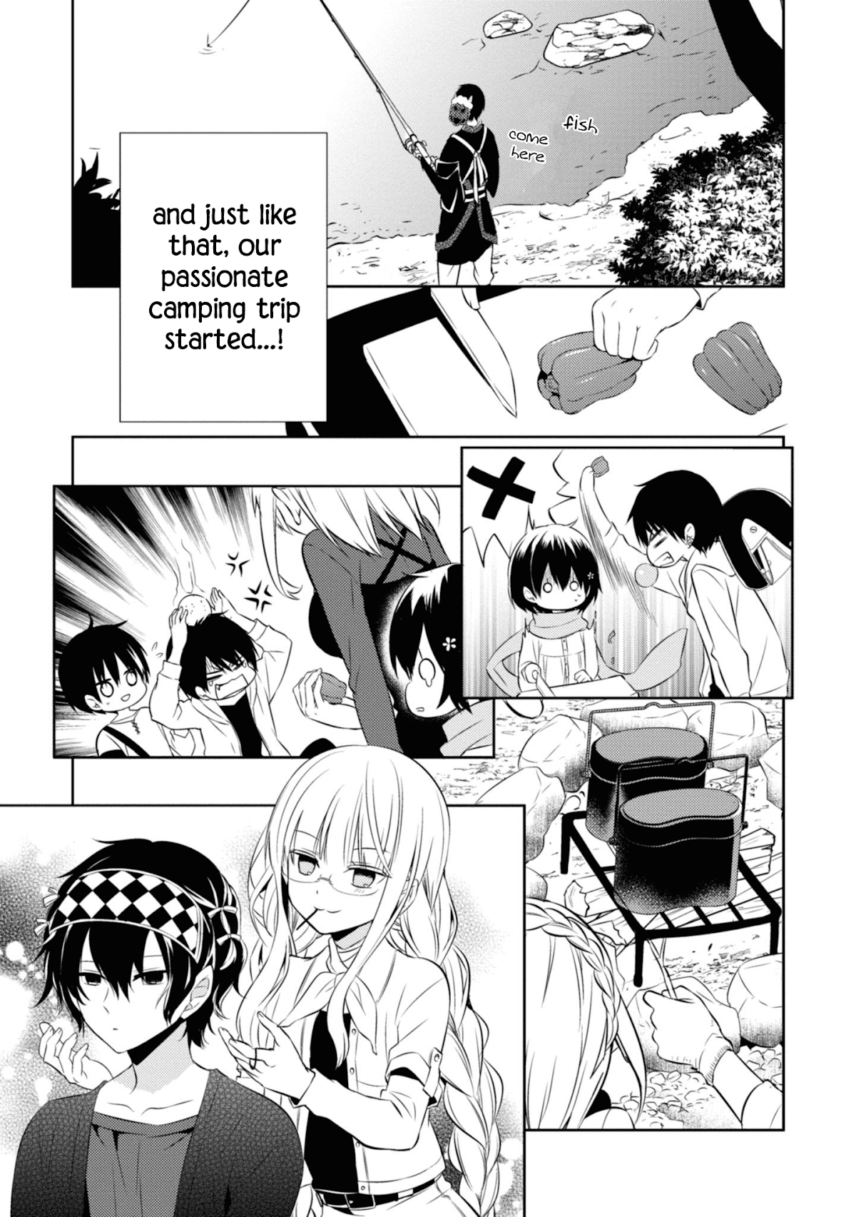 Naka no Hito Genome [Jikkyouchuu] Chapter 37.5 page 12 - Chapter 37.5: Game EX-3: Fish or Mushroom