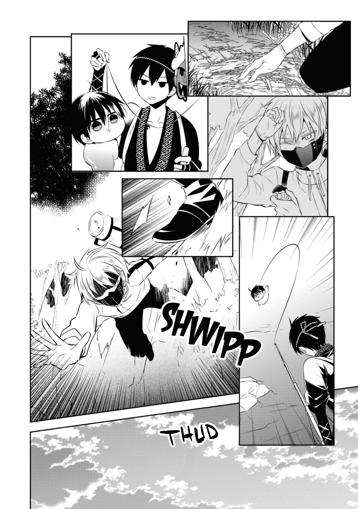 Naka no Hito Genome [Jikkyouchuu] Chapter 37.5 page 13 - Chapter 37.5: Game EX-3: Fish or Mushroom