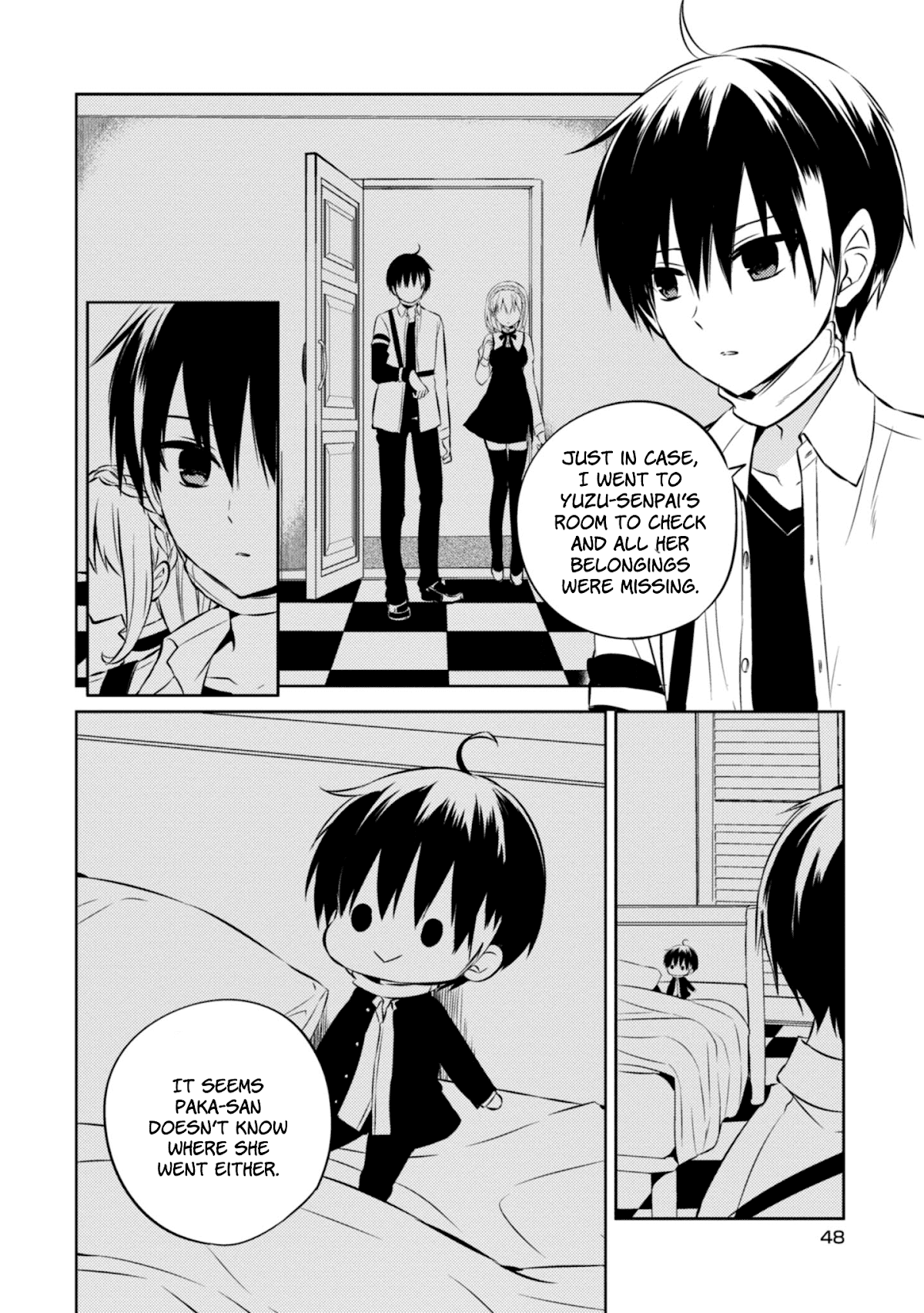 Naka no Hito Genome [Jikkyouchuu] Chapter 39 page 6 - Chapter 39: She Disappeared