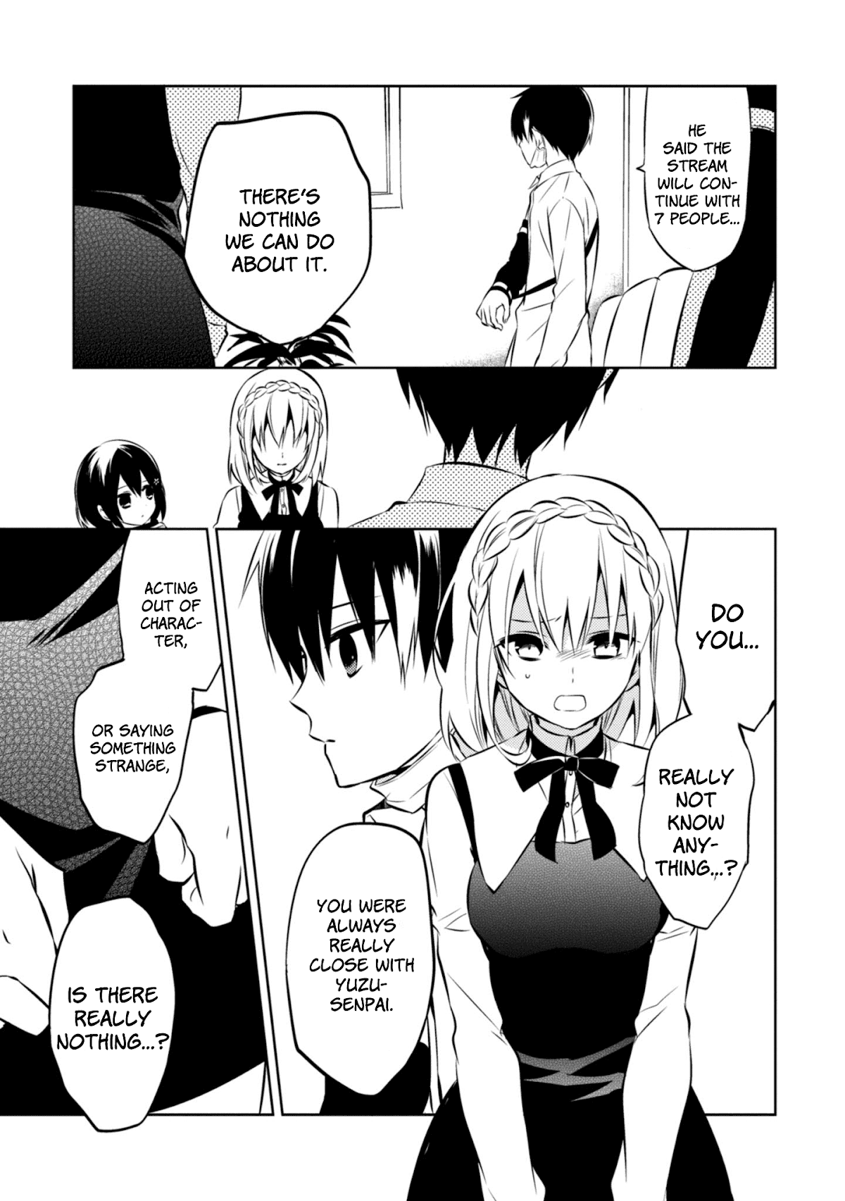 Naka no Hito Genome [Jikkyouchuu] Chapter 39 page 7 - Chapter 39: She Disappeared