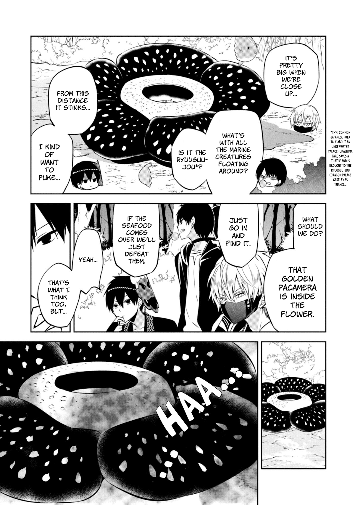Naka no Hito Genome [Jikkyouchuu] Chapter 40 page 12 - Chapter 40: The Golden Team...?
