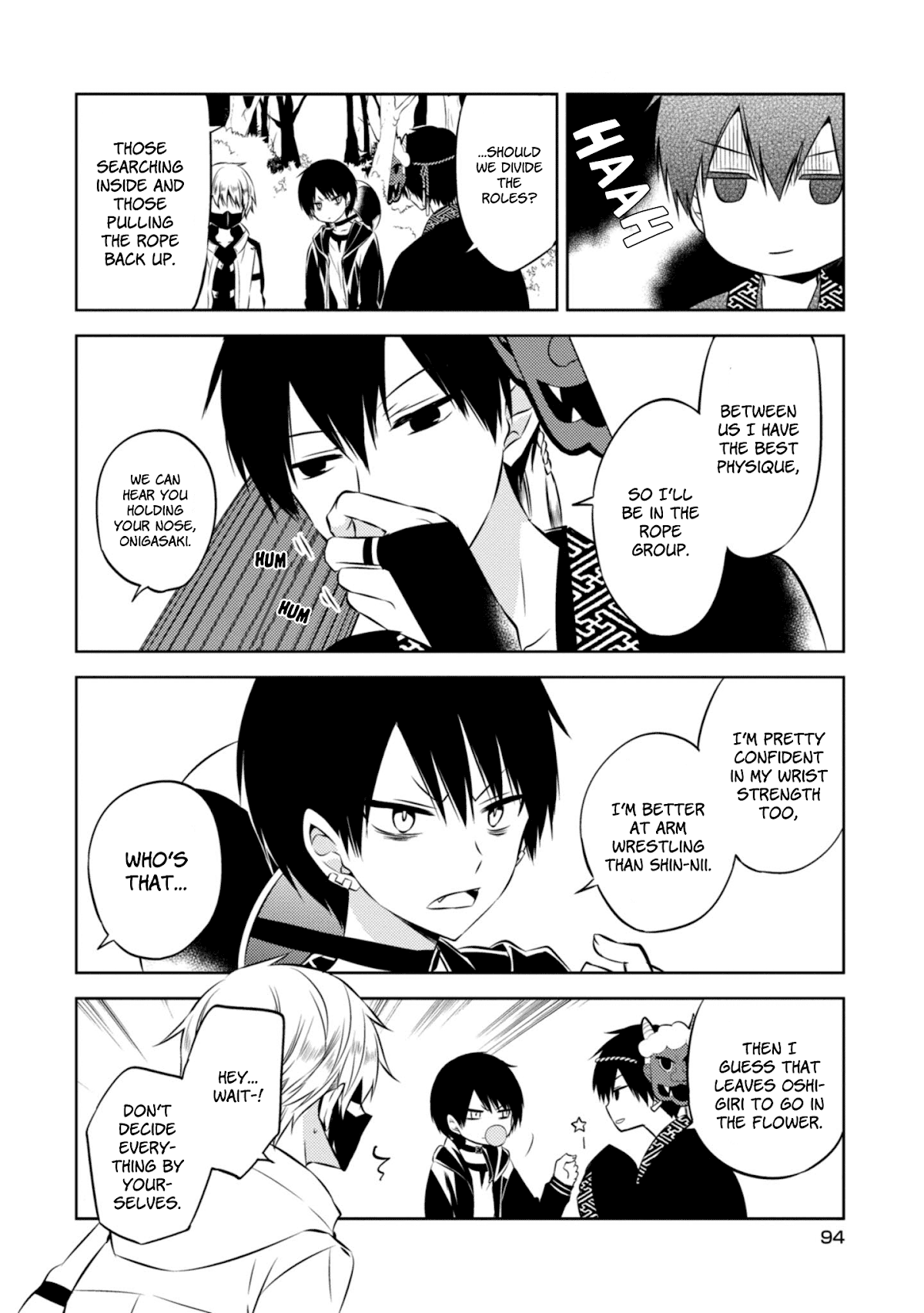 Naka no Hito Genome [Jikkyouchuu] Chapter 40 page 13 - Chapter 40: The Golden Team...?