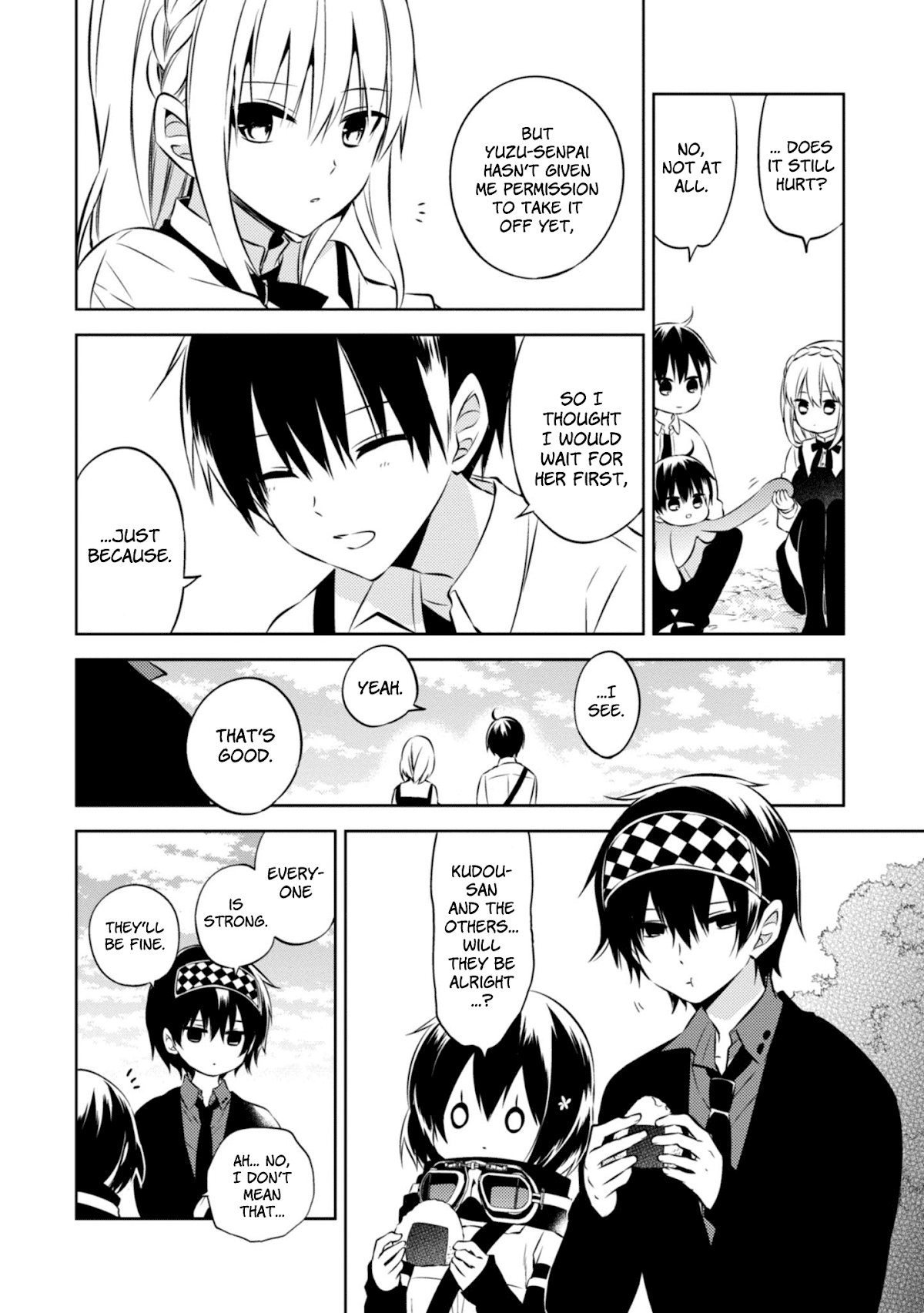 Naka no Hito Genome [Jikkyouchuu] Chapter 40 page 7 - Chapter 40: The Golden Team...?