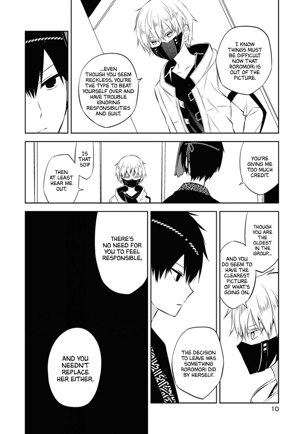 Naka no Hito Genome [Jikkyouchuu] Chapter 43 page 10 - Chapter 43: Joke Unlike You