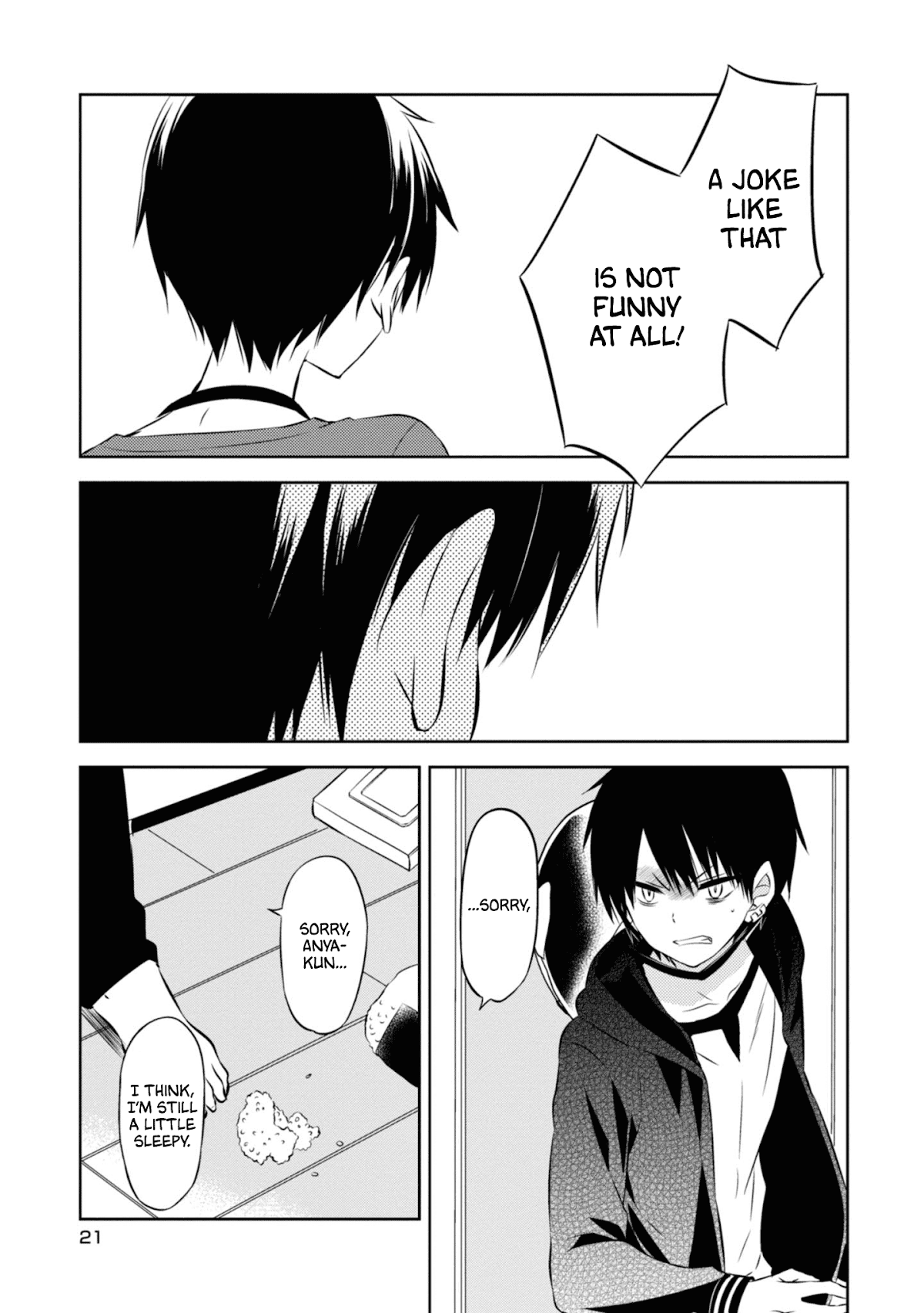 Naka no Hito Genome [Jikkyouchuu] Chapter 43 page 21 - Chapter 43: Joke Unlike You