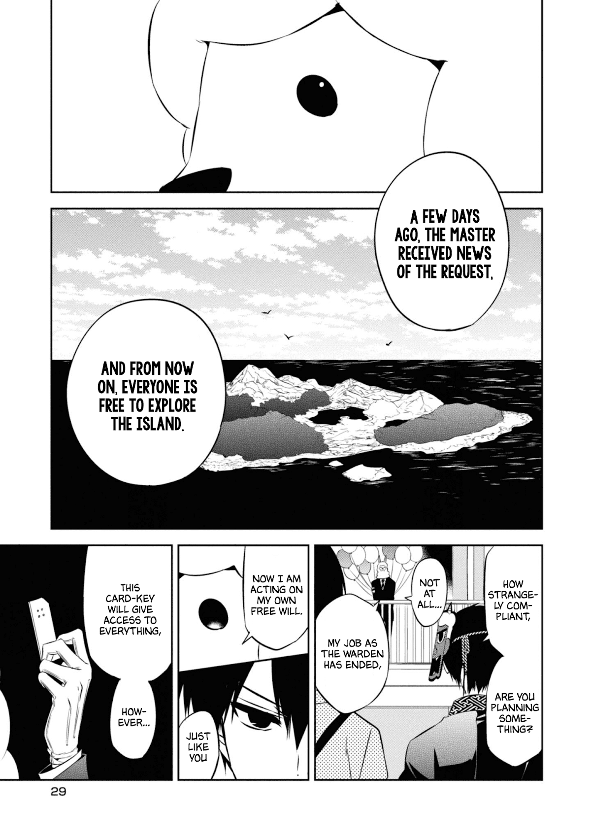 Naka no Hito Genome [Jikkyouchuu] Chapter 43 page 29 - Chapter 43: Joke Unlike You