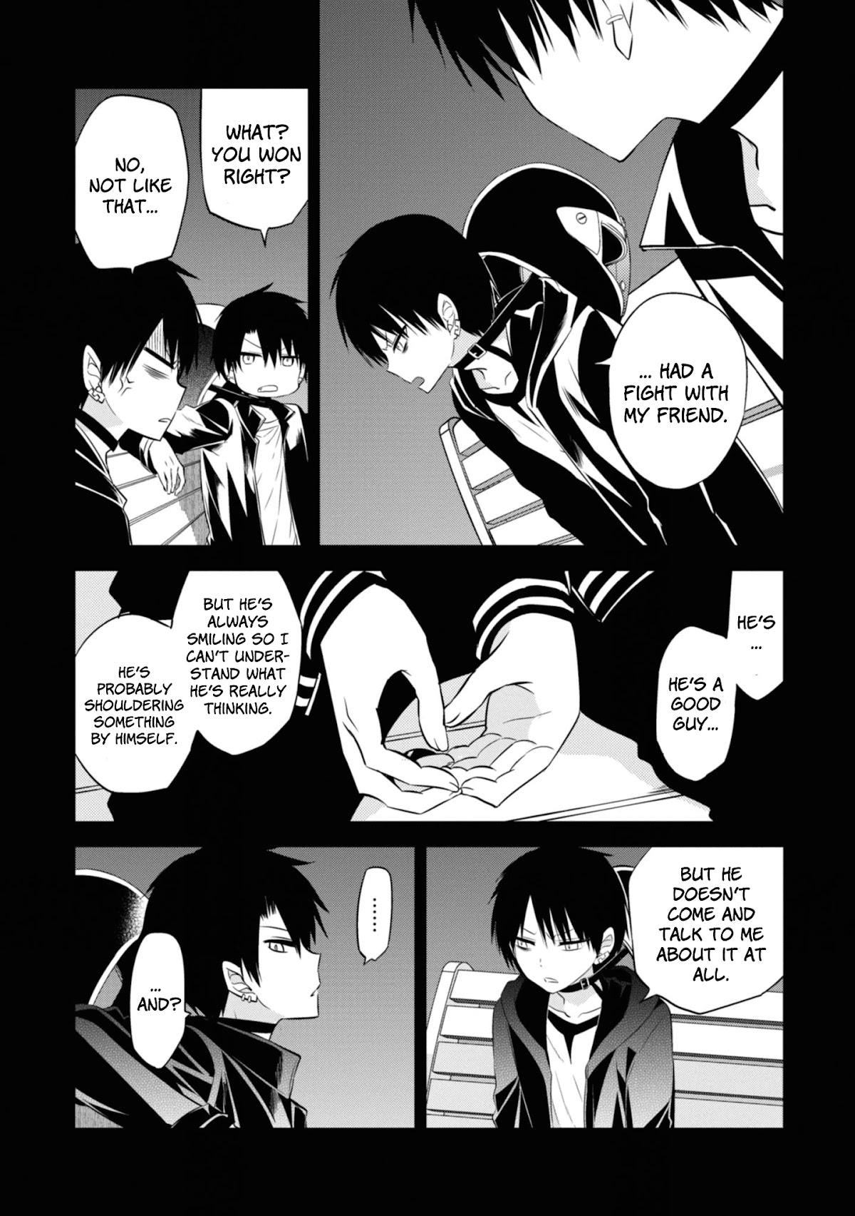 Naka no Hito Genome [Jikkyouchuu] Chapter 45 page 19 - Chapter 45: My Brother