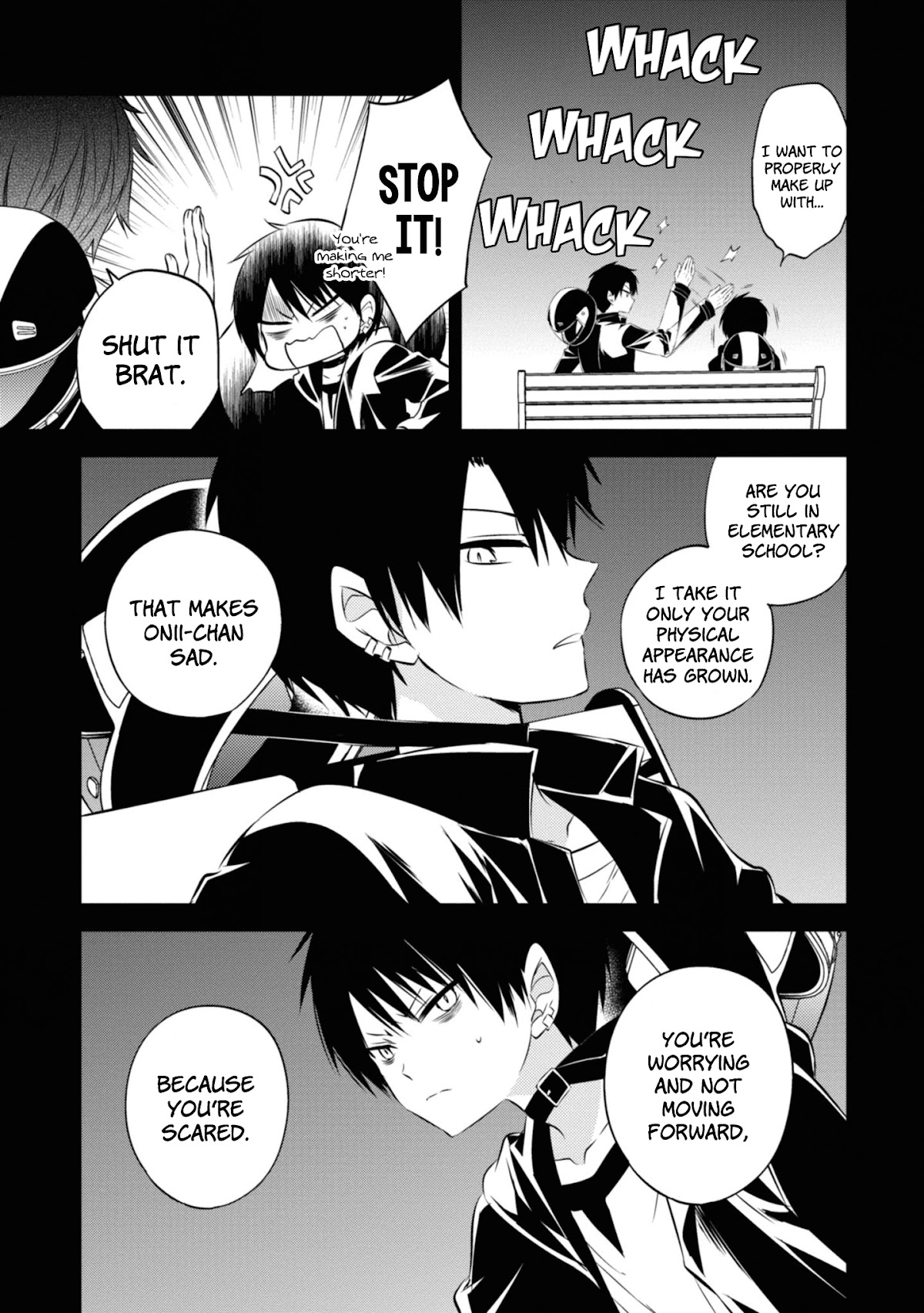 Naka no Hito Genome [Jikkyouchuu] Chapter 45 page 21 - Chapter 45: My Brother