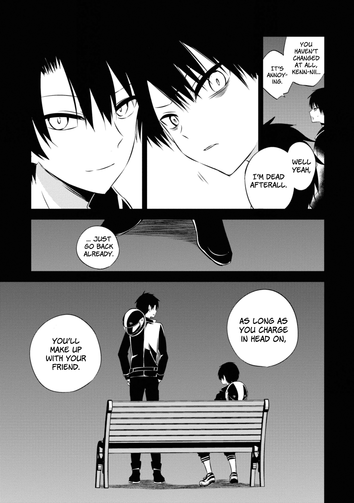 Naka no Hito Genome [Jikkyouchuu] Chapter 45 page 23 - Chapter 45: My Brother