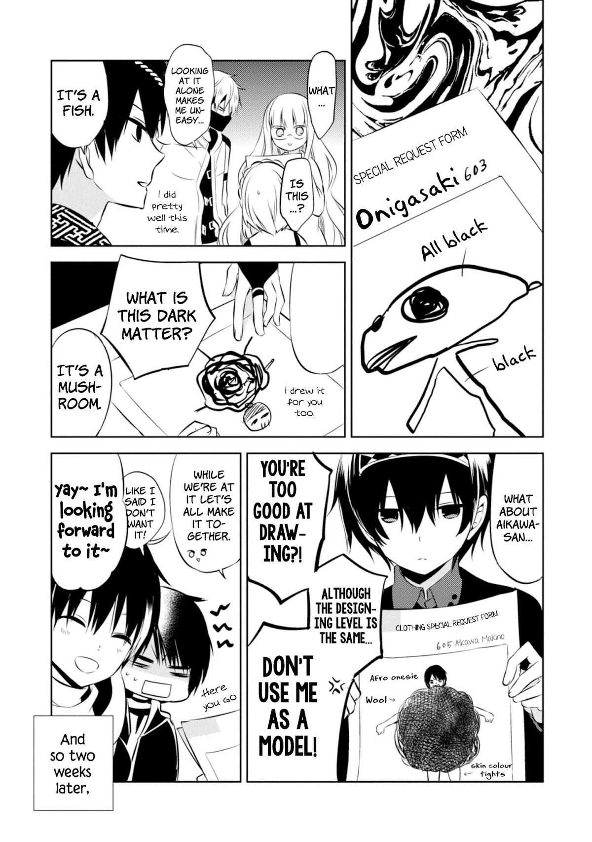 Naka no Hito Genome [Jikkyouchuu] Chapter 47.5 page 3 - Chapter 47.5: It was deducted from his salary