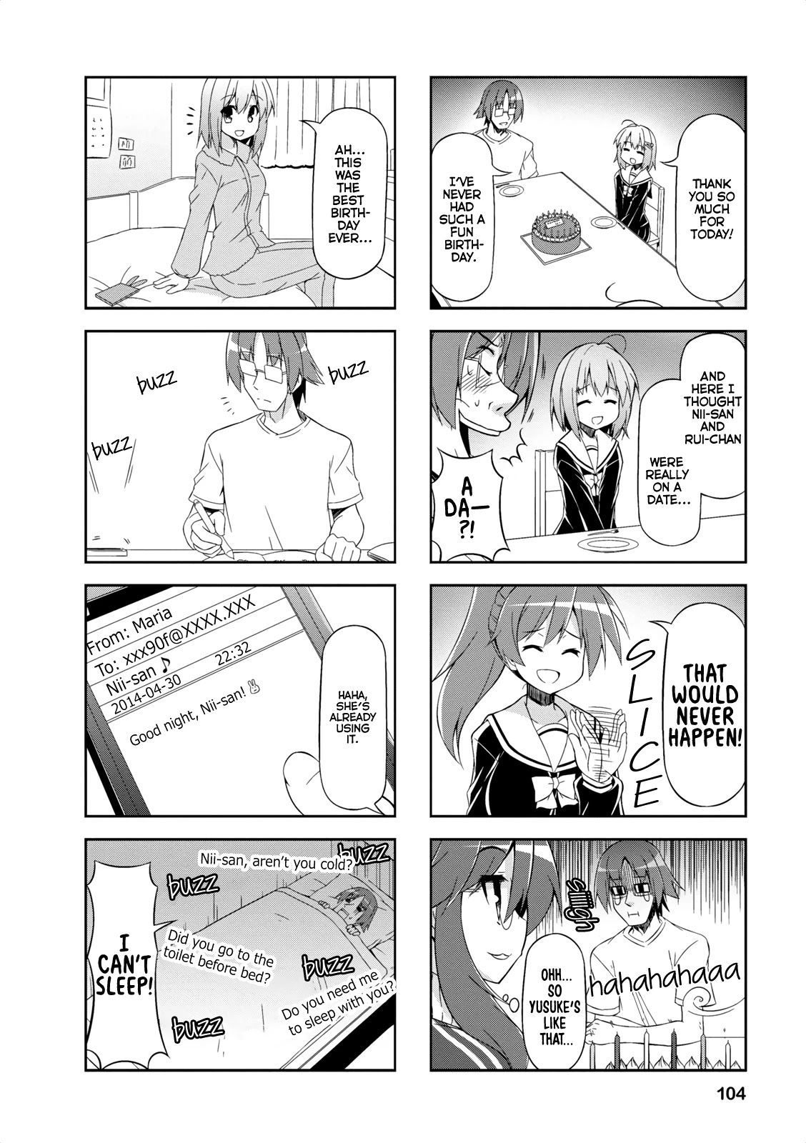 Nakahara-kun no Kahogo na Imouto Chapter 11 page 8 - Chapter 11