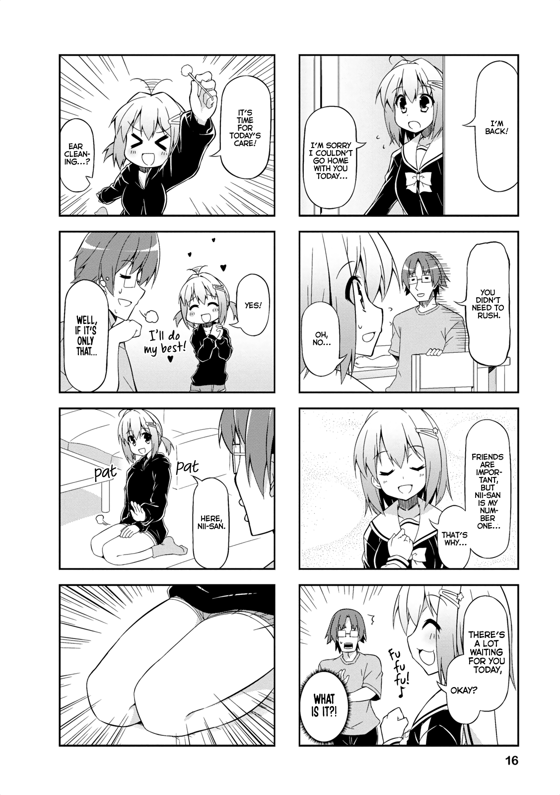 Nakahara-kun no Kahogo na Imouto Chapter 14 page 6 - Chapter 14