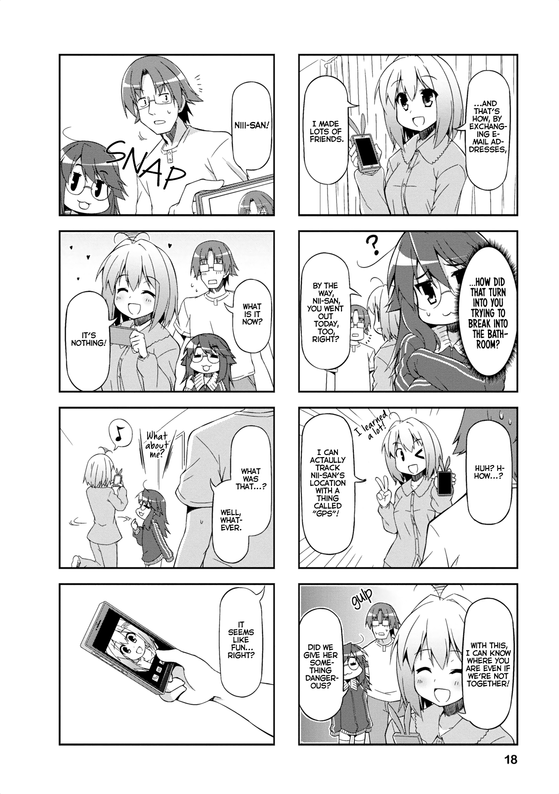 Nakahara-kun no Kahogo na Imouto Chapter 14 page 8 - Chapter 14