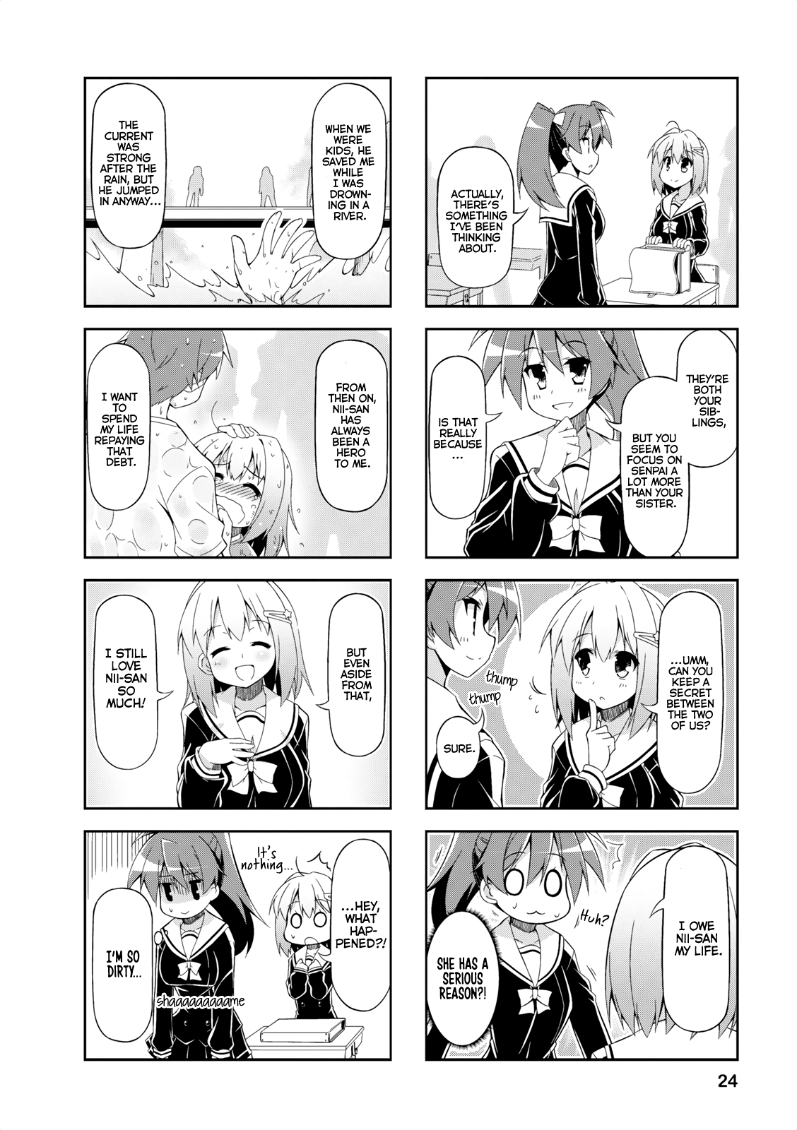 Nakahara-kun no Kahogo na Imouto Chapter 15 page 6 - Chapter 15
