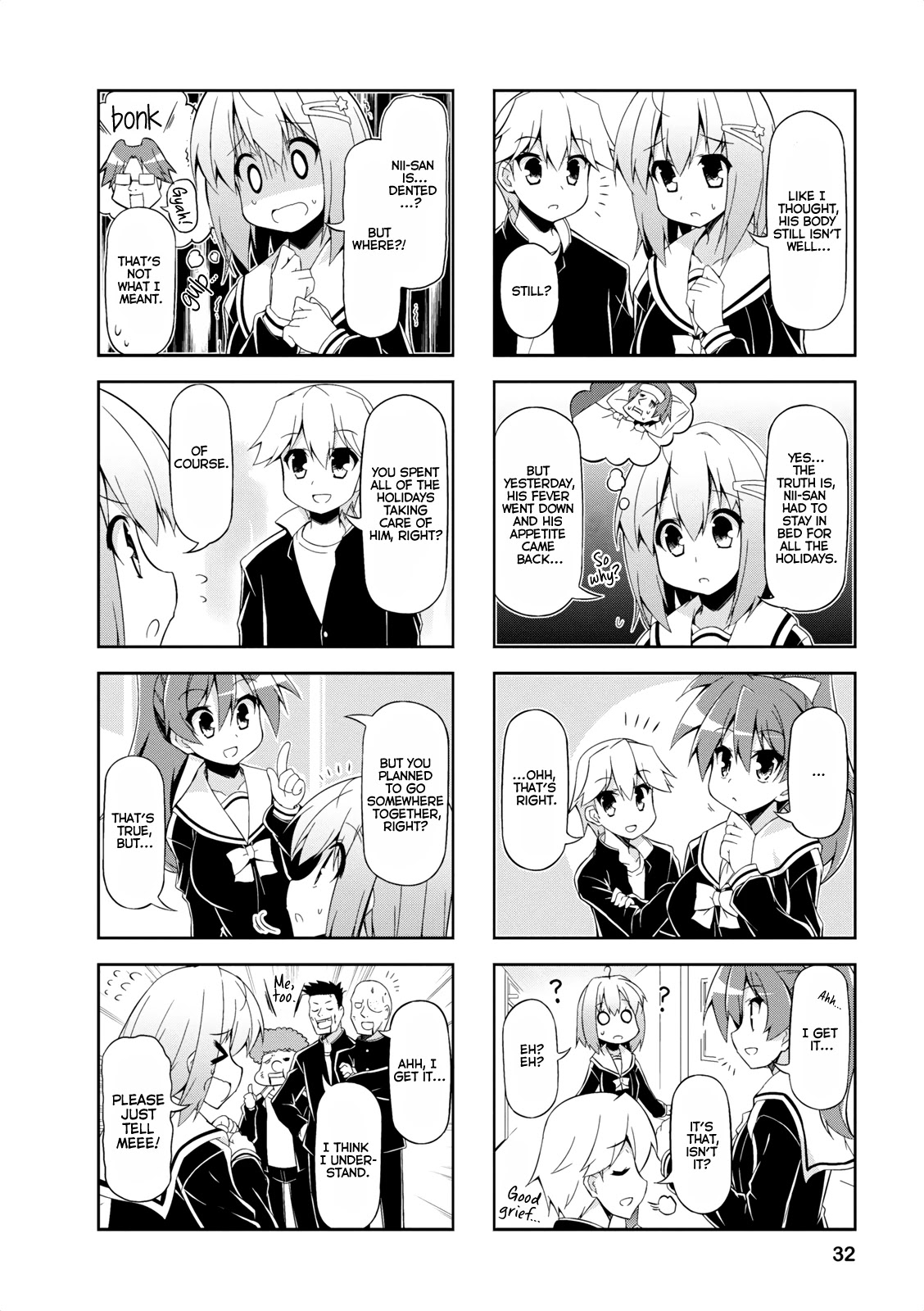 Nakahara-kun no Kahogo na Imouto Chapter 16 page 4 - Chapter 16
