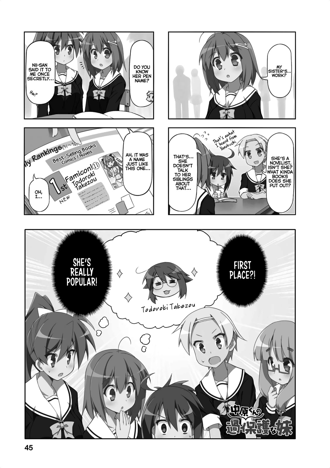 Nakahara-kun no Kahogo na Imouto Chapter 18 page 1 - Chapter 18