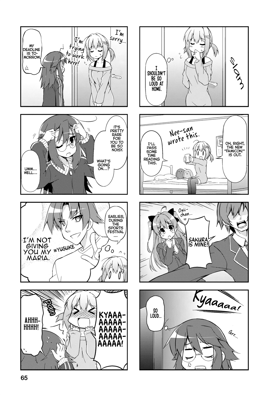 Nakahara-kun no Kahogo na Imouto Chapter 20 page 3 - Chapter 20