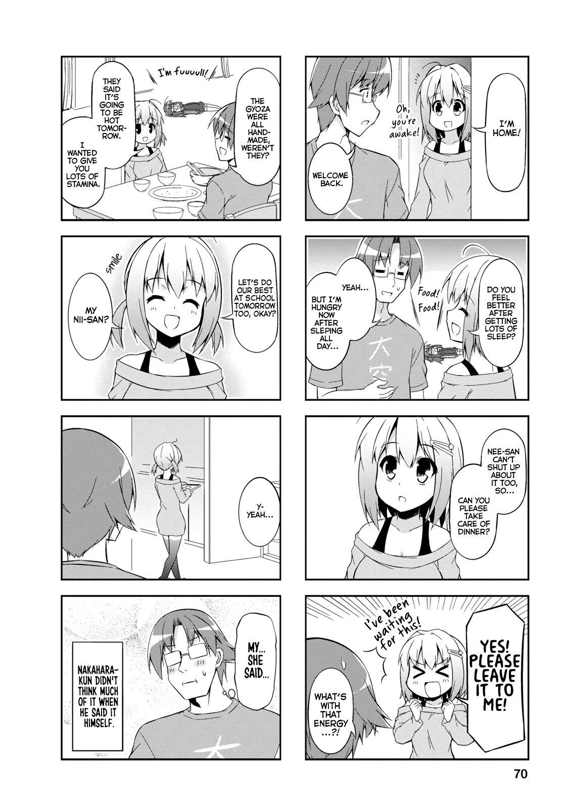 Nakahara-kun no Kahogo na Imouto Chapter 20 page 8 - Chapter 20