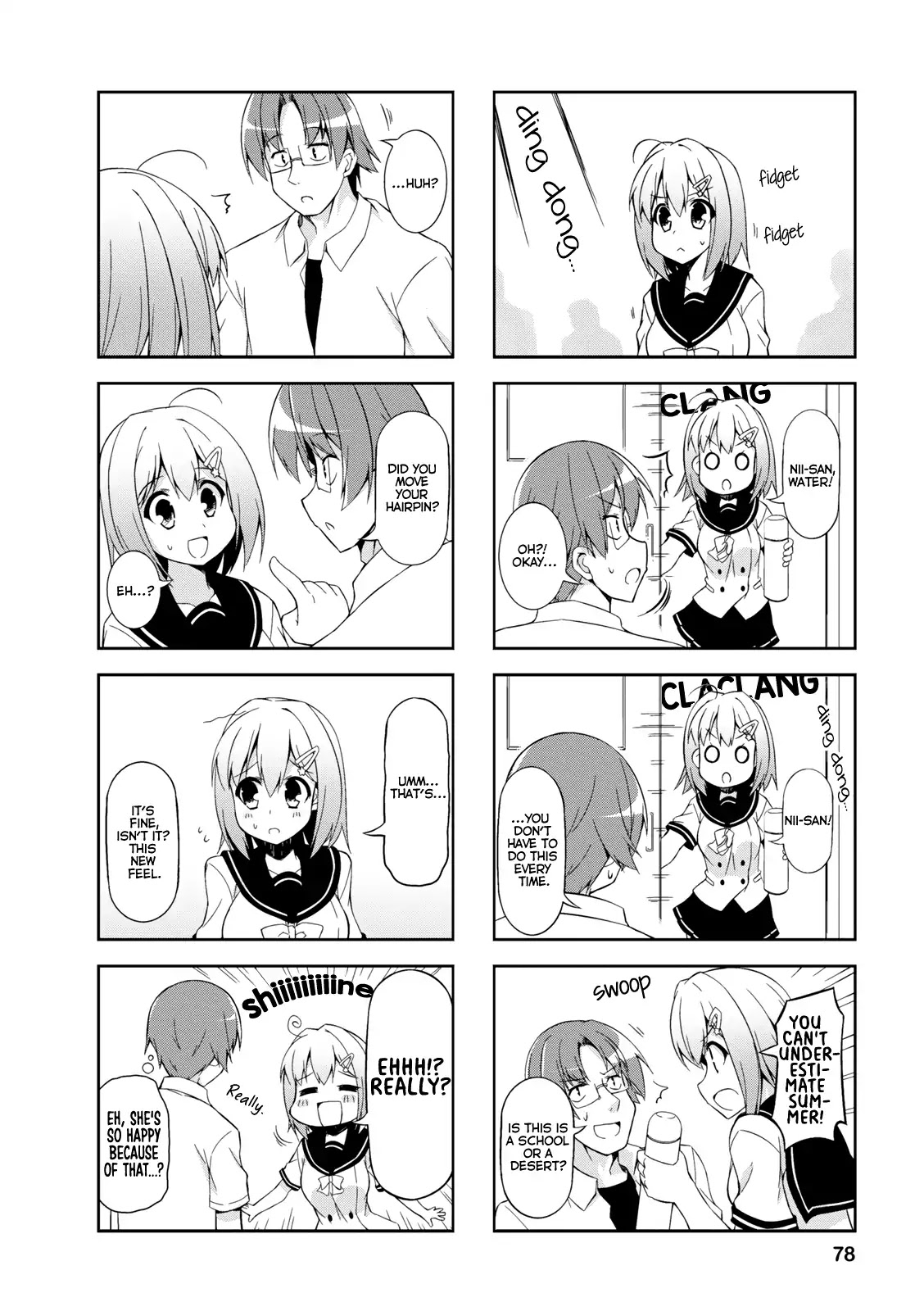Nakahara-kun no Kahogo na Imouto Chapter 21 page 7 - Chapter 21
