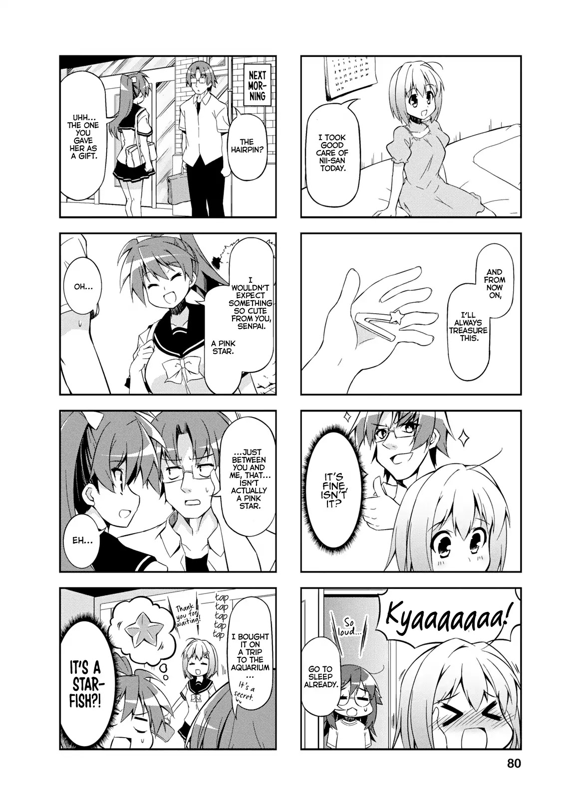 Nakahara-kun no Kahogo na Imouto Chapter 21 page 9 - Chapter 21