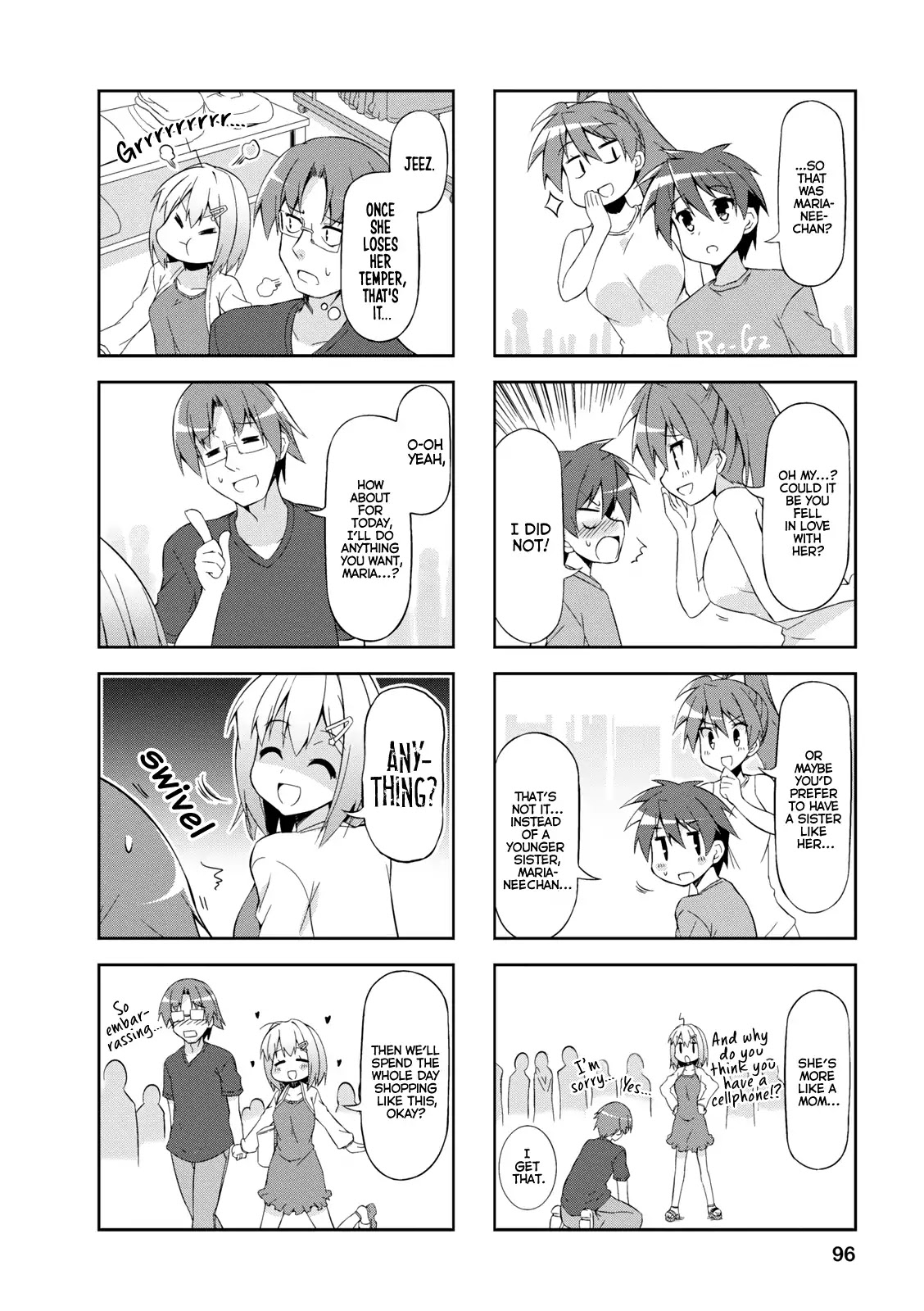 Nakahara-kun no Kahogo na Imouto Chapter 23 page 8 - Chapter 23