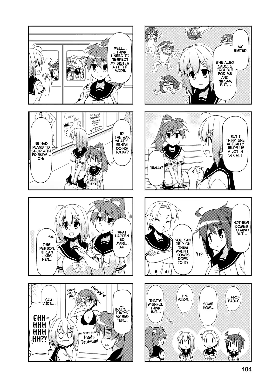 Nakahara-kun no Kahogo na Imouto Chapter 24 page 8 - Chapter 24