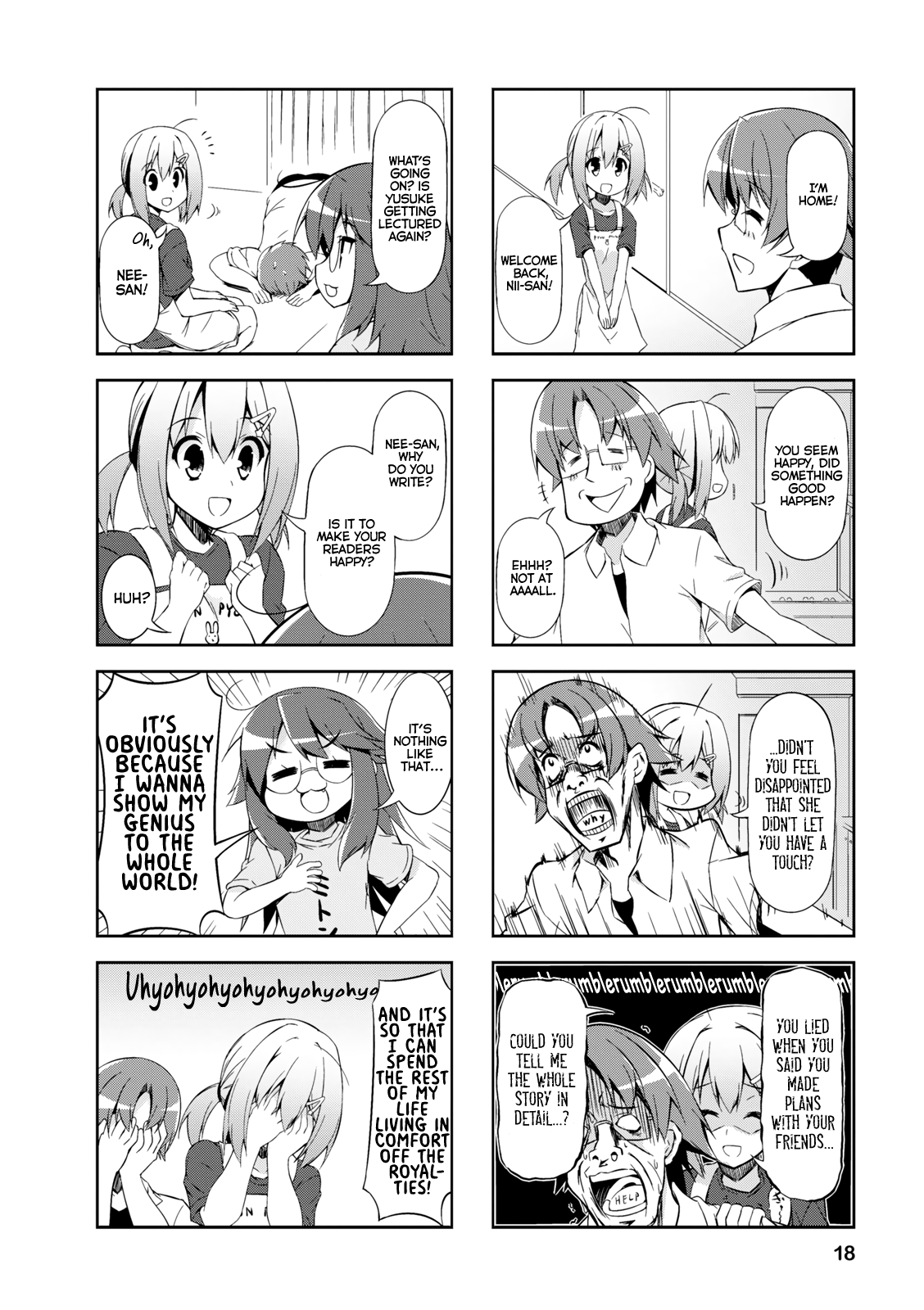 Nakahara-kun no Kahogo na Imouto Chapter 27 page 8 - Chapter 27