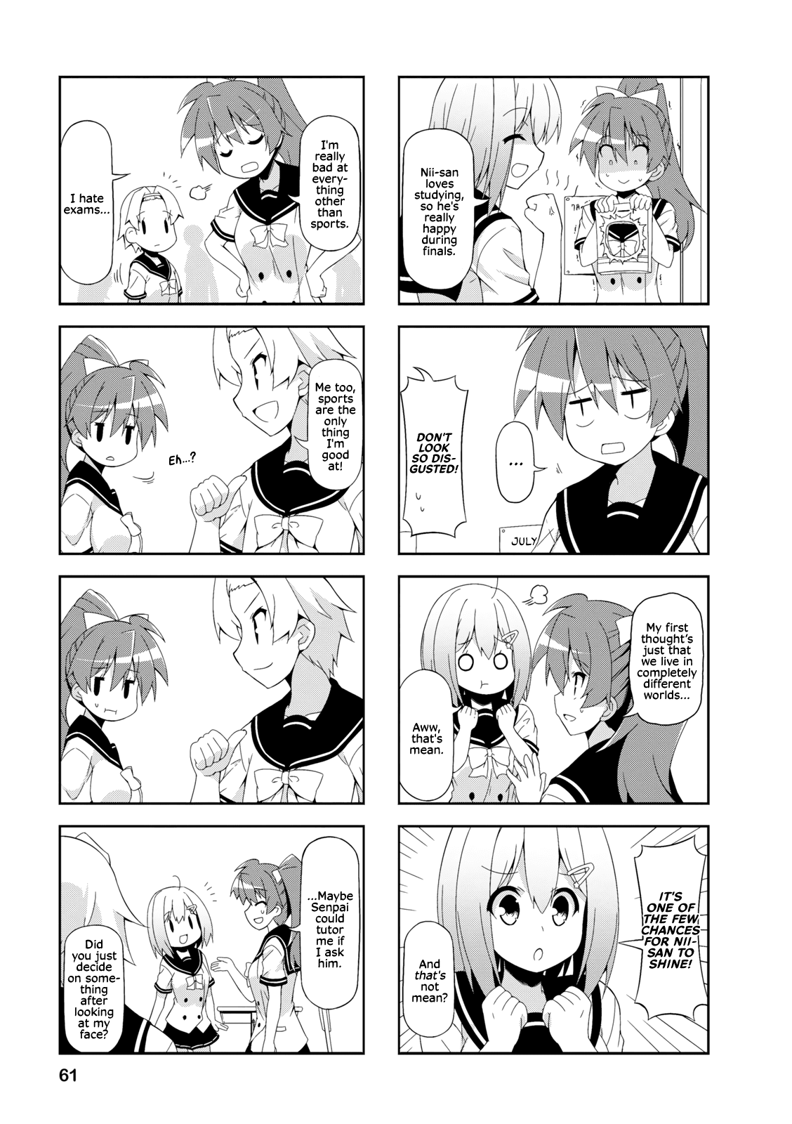 Nakahara-kun no Kahogo na Imouto Chapter 33 page 3 - Chapter 33
