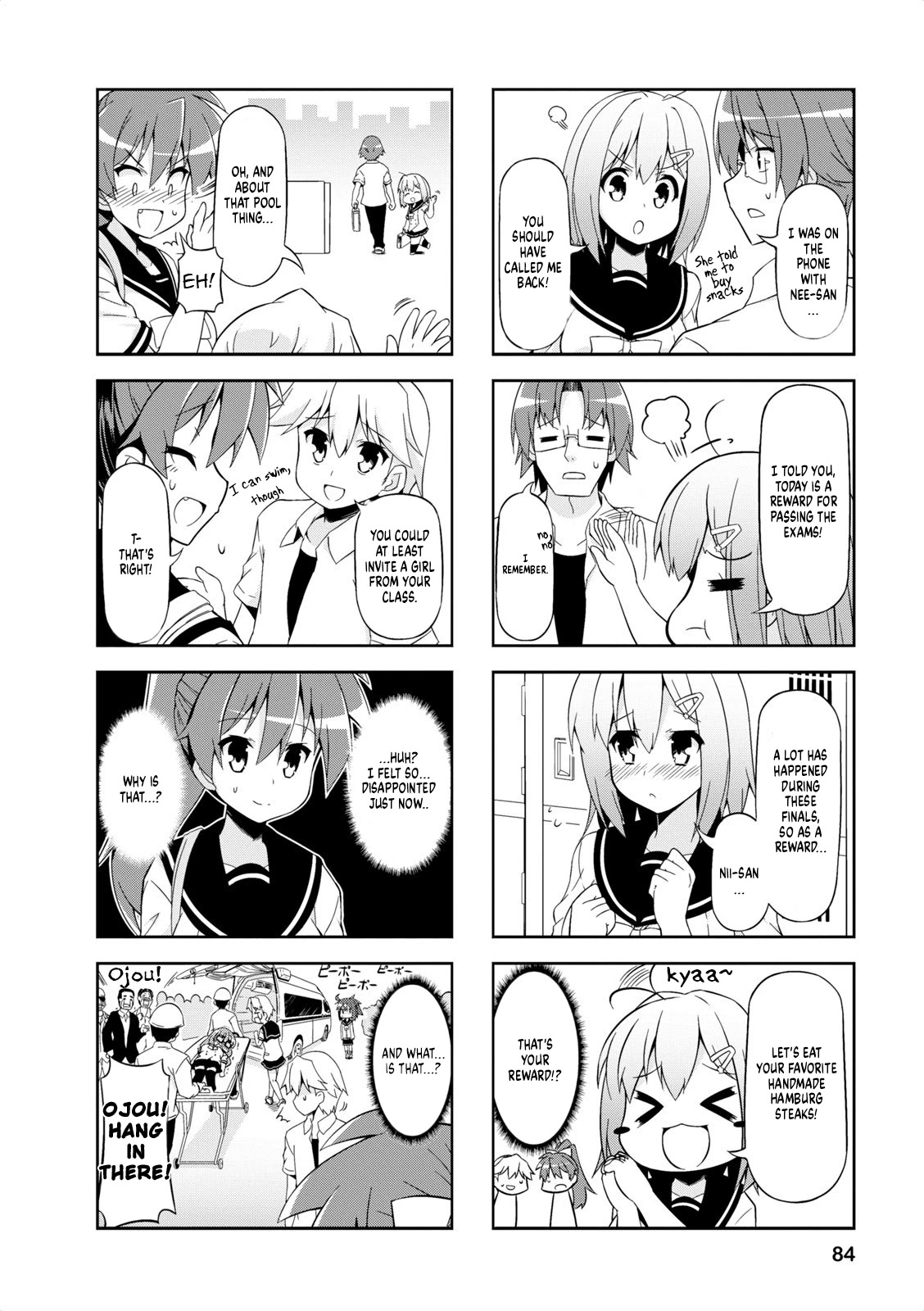 Nakahara-kun no Kahogo na Imouto Chapter 35 page 8 - Chapter 35