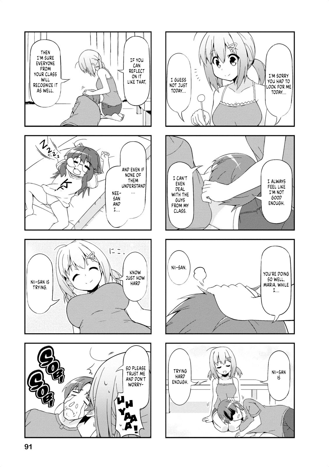 Nakahara-kun no Kahogo na Imouto Chapter 36 page 7 - Chapter 36