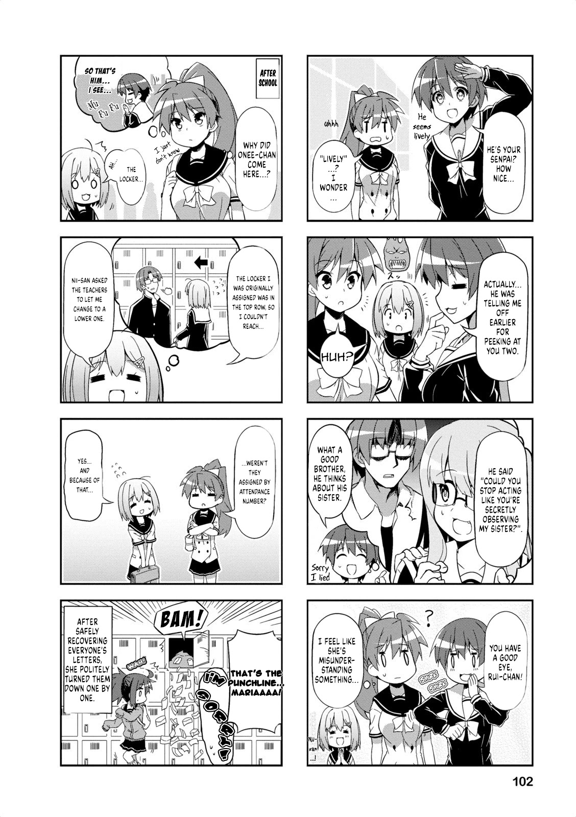 Nakahara-kun no Kahogo na Imouto Chapter 37 page 8 - Chapter 37