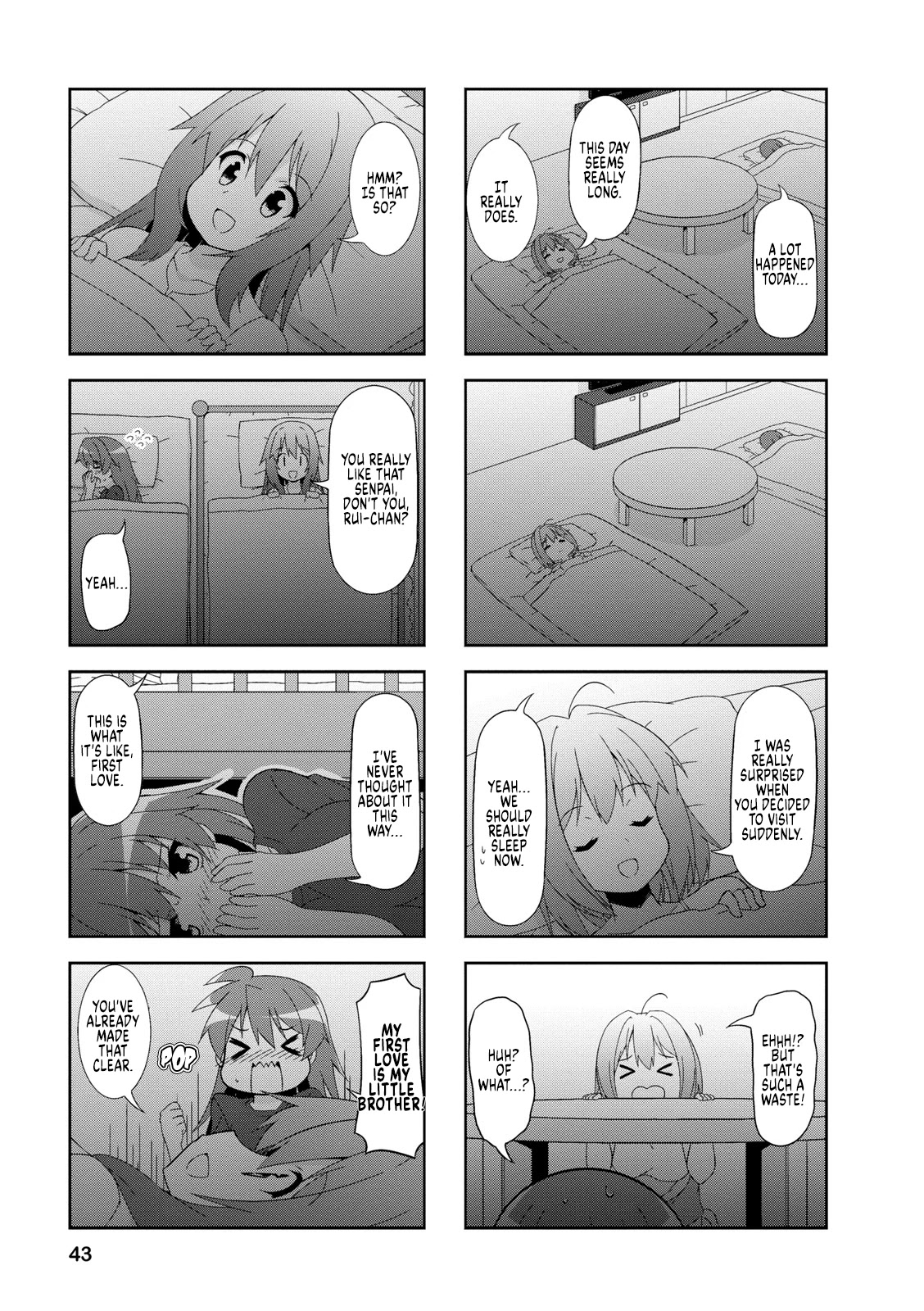 Nakahara-kun no Kahogo na Imouto Chapter 43 page 3 - Chapter 43