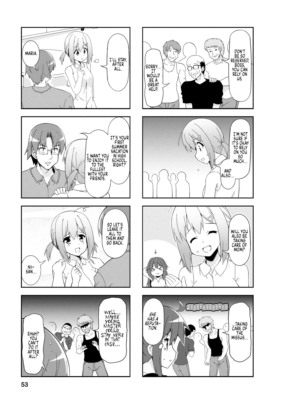 Nakahara-kun no Kahogo na Imouto Chapter 44 page 7 - Chapter 44