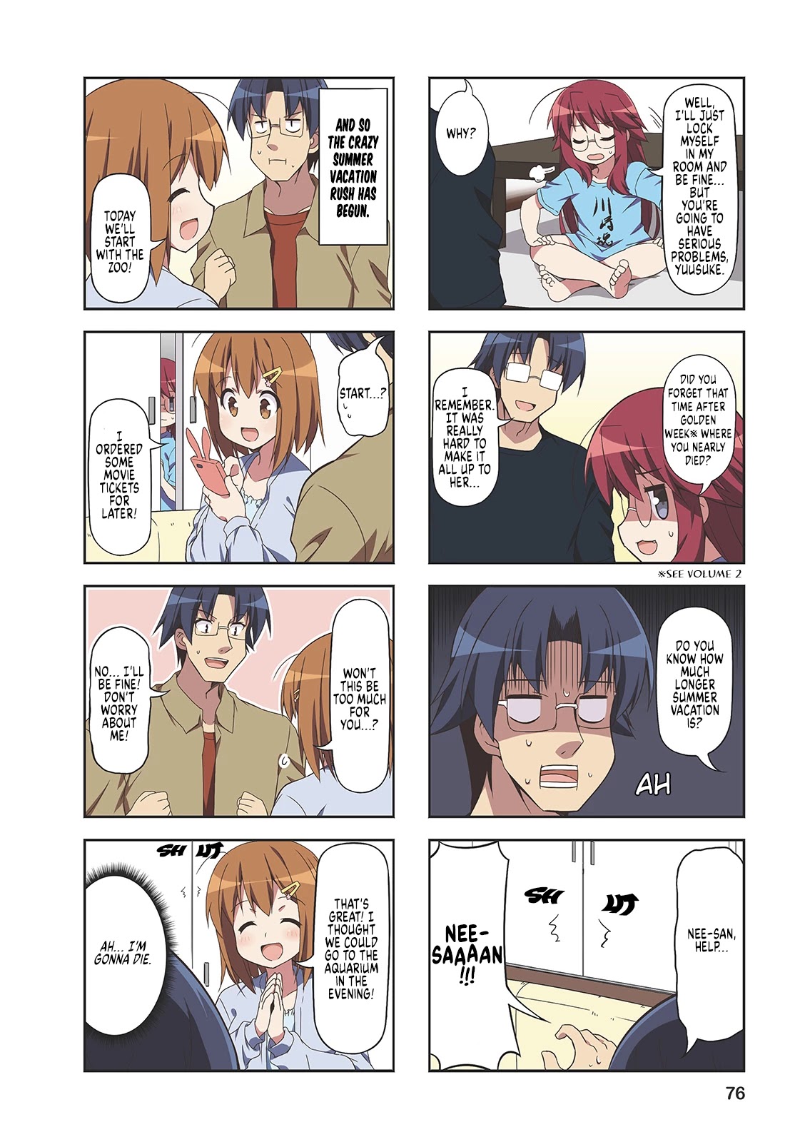 Nakahara-kun no Kahogo na Imouto Chapter 47 page 2 - Chapter 47