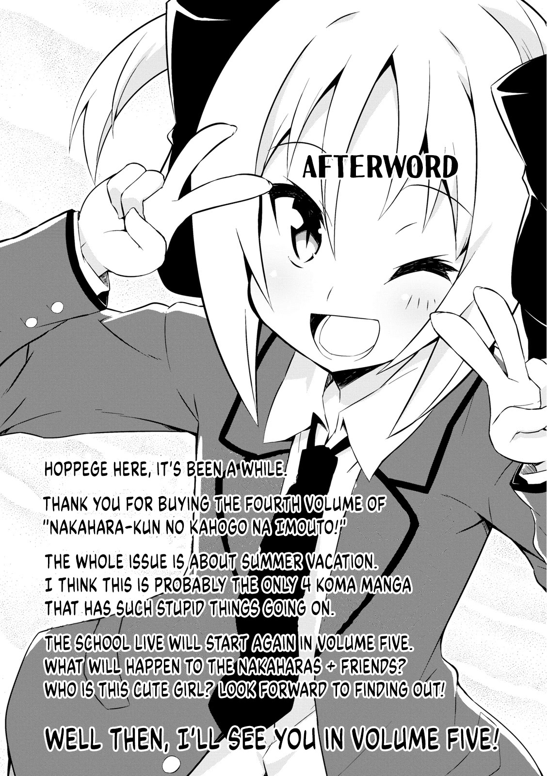 Nakahara-kun no Kahogo na Imouto Chapter 50 page 11 - Chapter 50